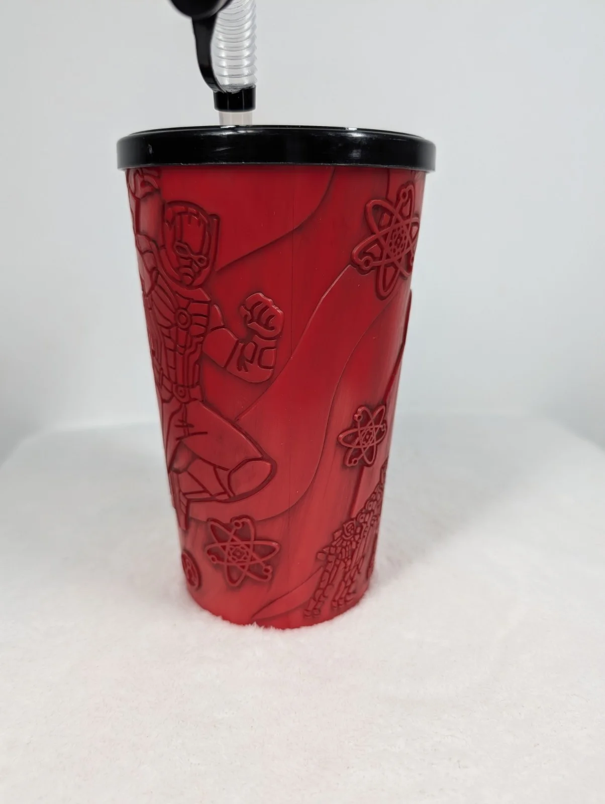 Ant-Man and The Wasp Quantumania Cinema Drink Cup Topper Marvel Studios Red Rare, изображение 4