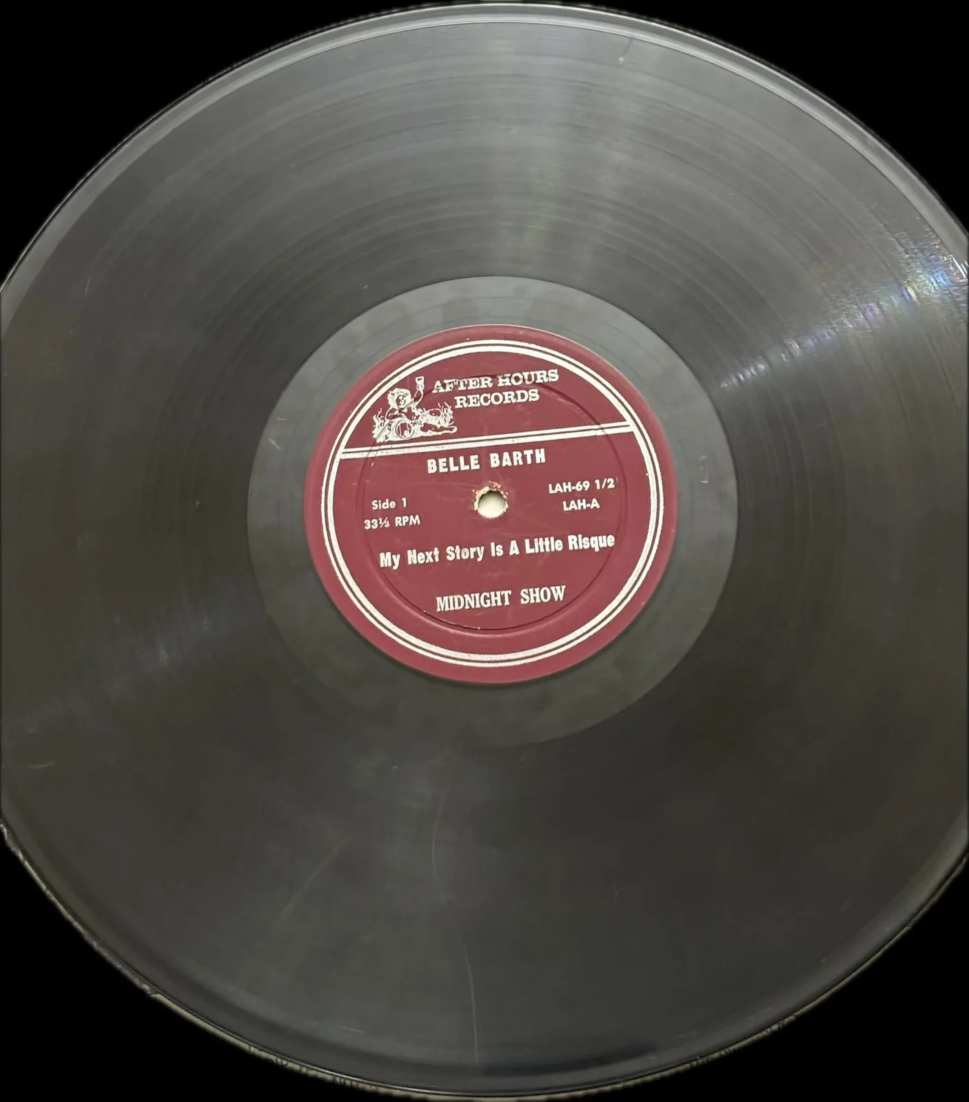 ULTRA RARE HAND SIGNED BELLE BARTH My Next Story Is A Little Risque Vinyl US15, изображение 4