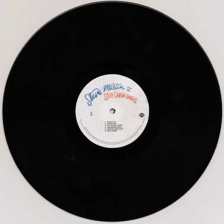 Steve Martin Autographed Signed Long Awaited Album Record Beckett BAS 31671, изображение 4