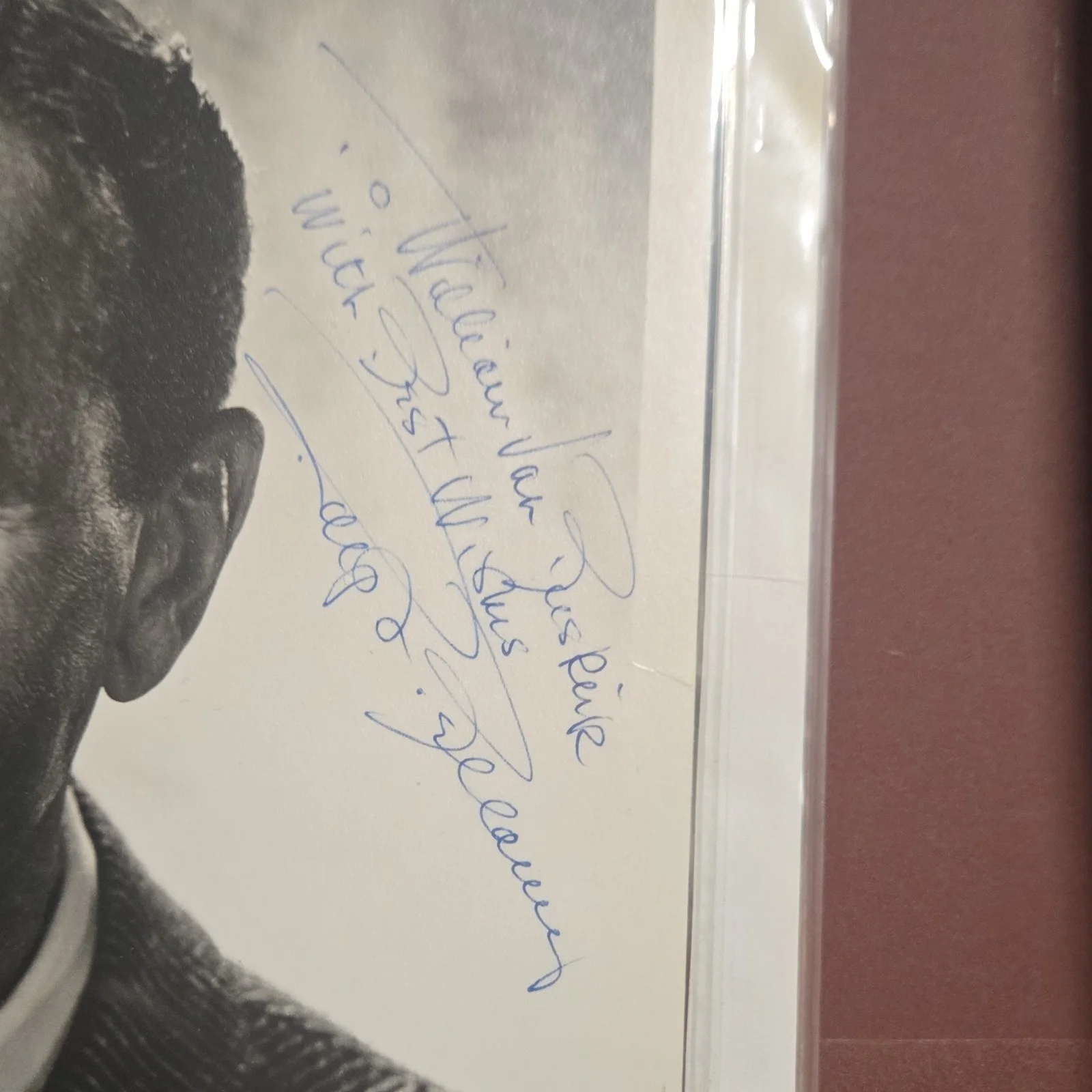 William Van Reskie — Ralph Bellamy Signed Original Movie Photograph Autograph 8x10, изображение 2