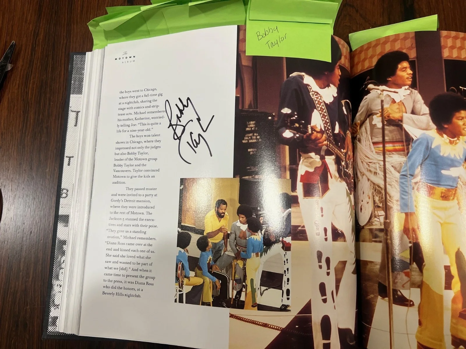Motown Signed Album Book Diana Ross Smokey Robinson Berry Gordy Gladys Knight, изображение 4