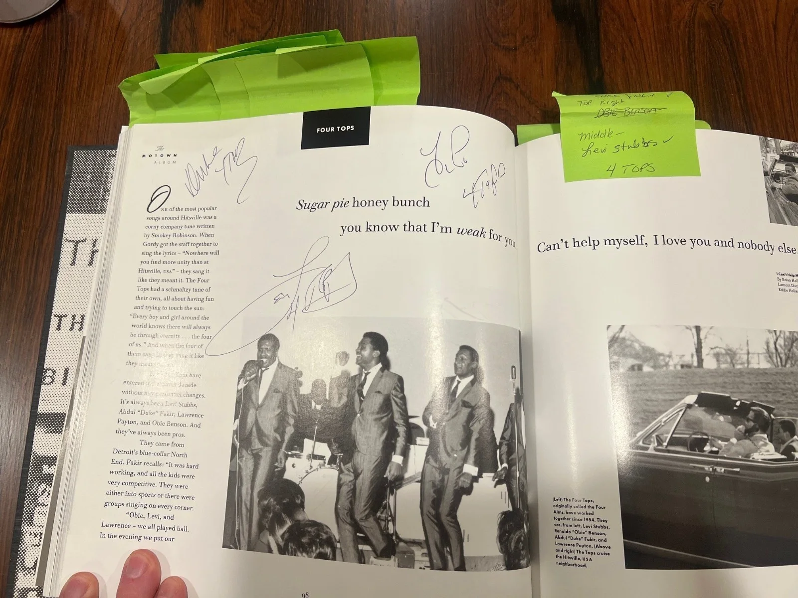 Motown Signed Album Book Diana Ross Smokey Robinson Berry Gordy Gladys Knight, изображение 5