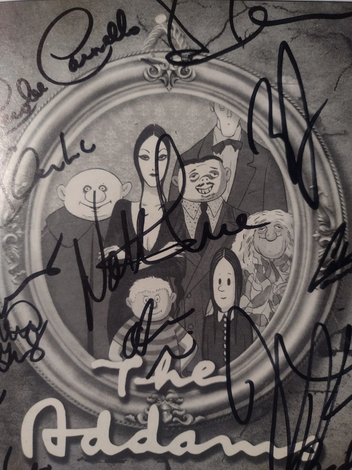 Nathan Lane — Addams Family Signed Theatre Playbill Nathan Lane C Carmello And More Rare, изображение 2
