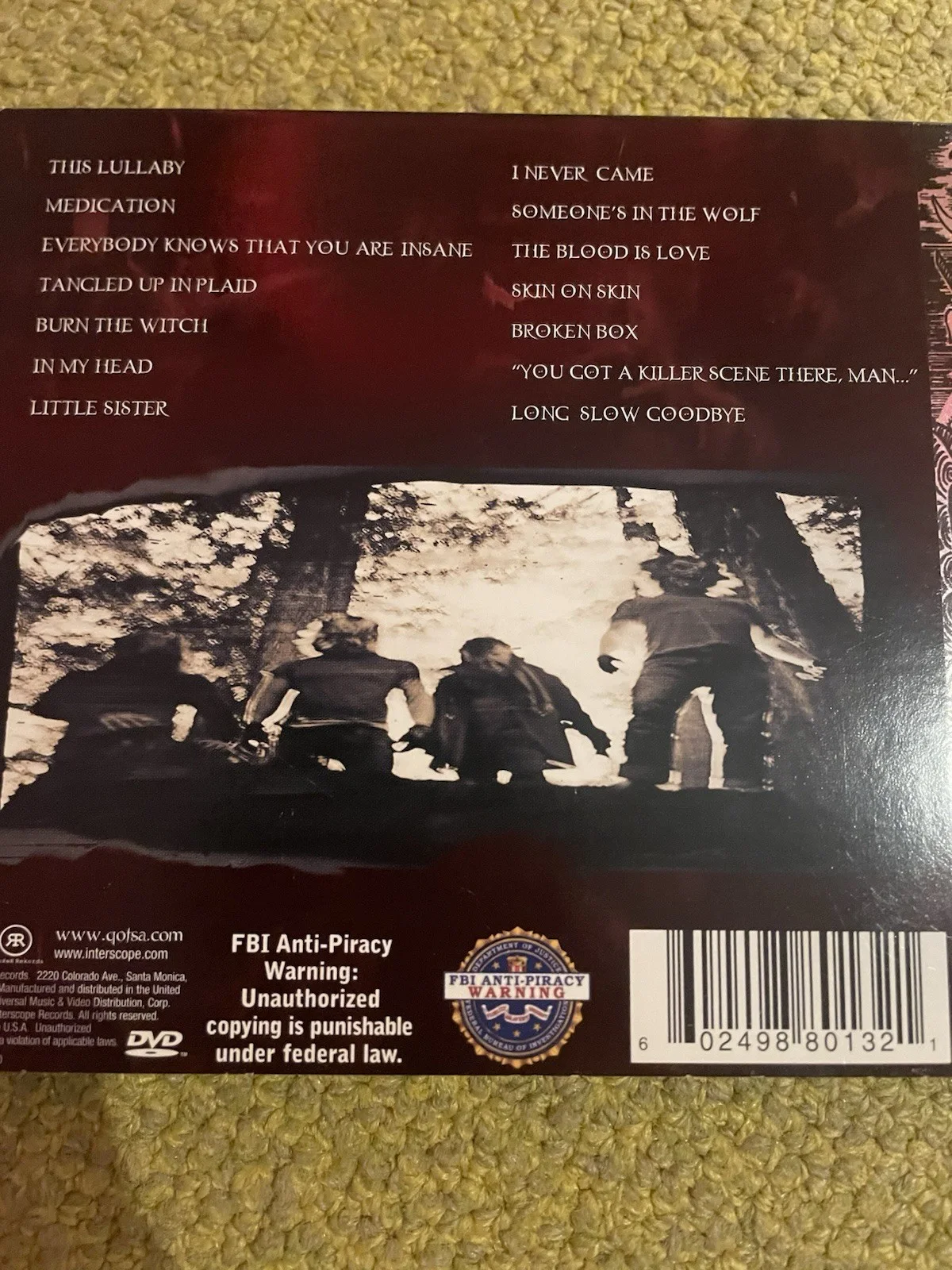 Queens of the Stone Age Lullabies to Paralyze Autographed CD & Booklet, изображение 2