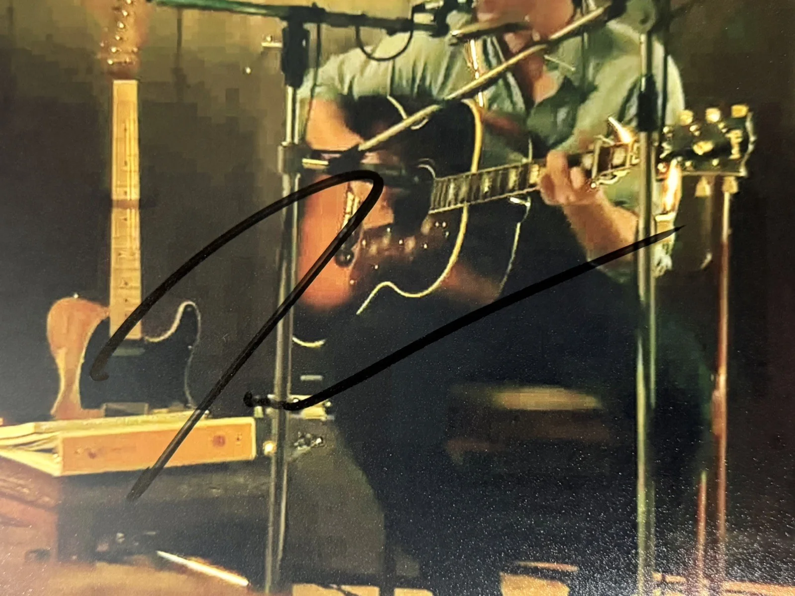 Jeremy Allen White — Jeremy Allen White signed photo 8x10 Bruce Springsteen The Boss C, изображение 2