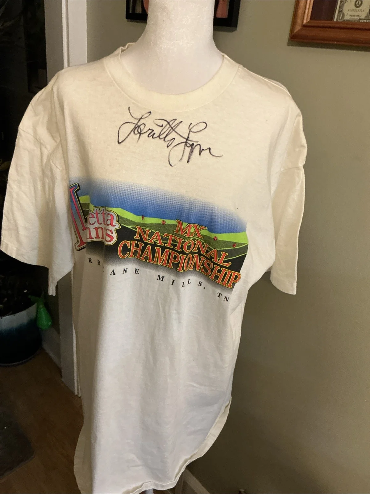Loretta Lynn T-Shirt Worn Autographed By The Queen Of Country Music Herself, изображение 3