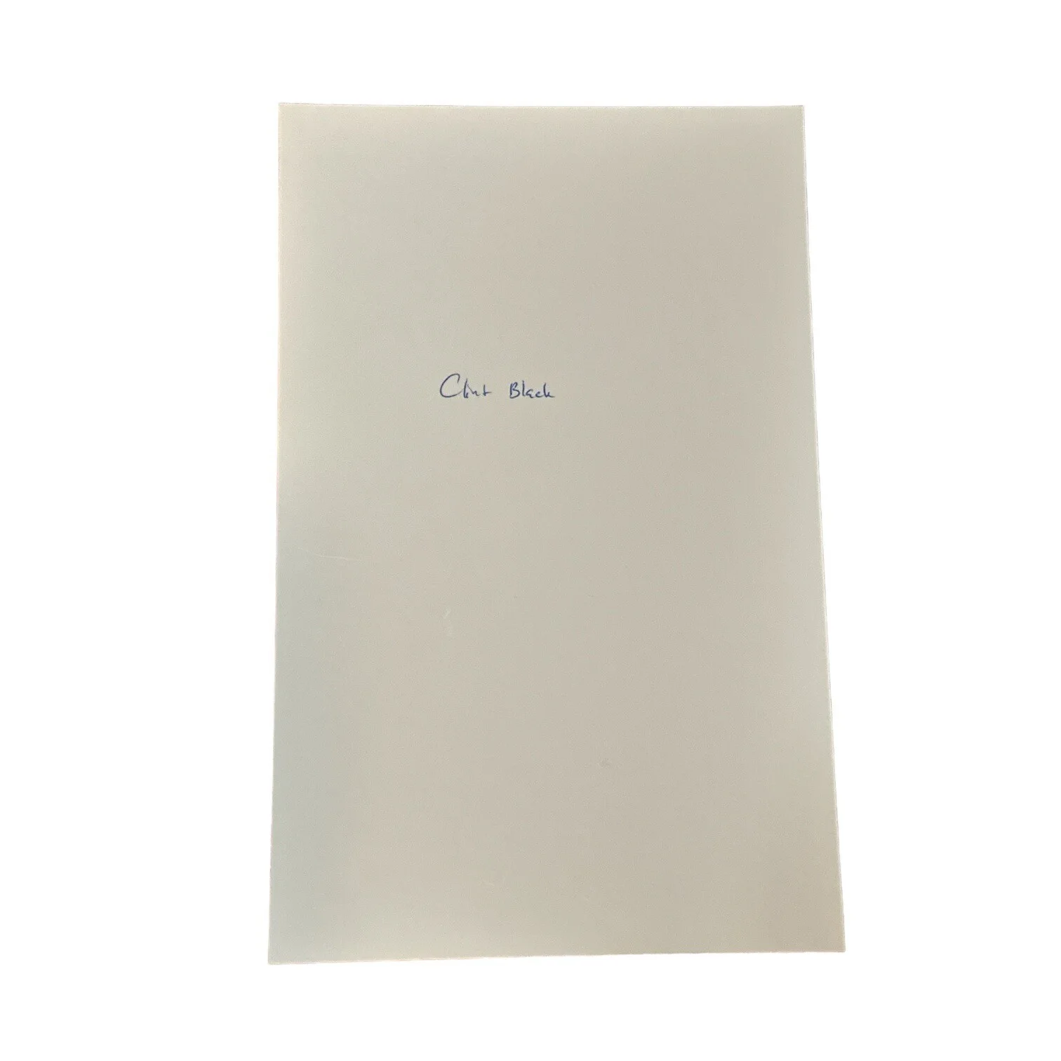 Clint Black Signed Autograph 5x8 CMT Europe Promo Photo! Country Music Singer!, изображение 2