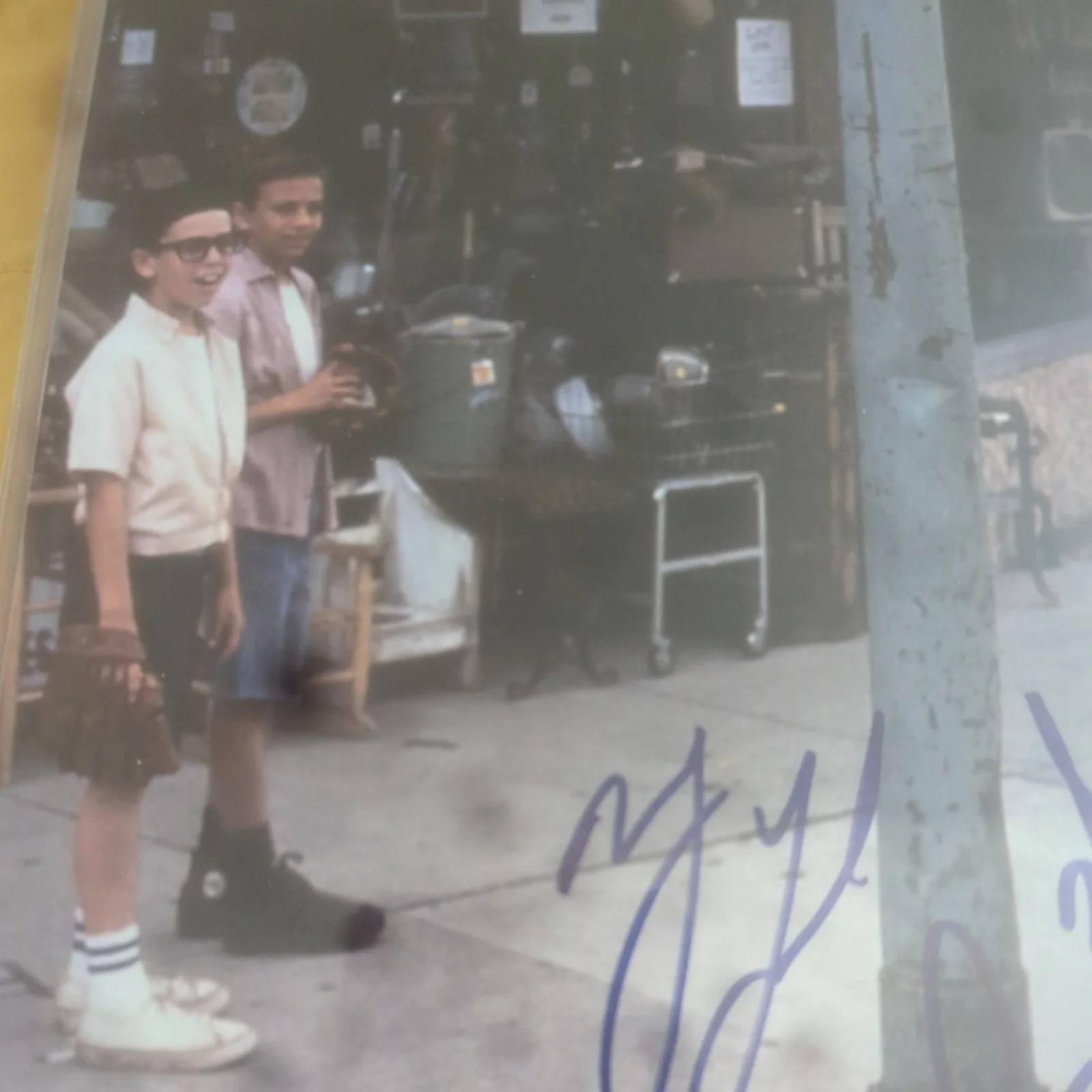 Marty York Yeah-Yeah The Sandlot Autographed 8x10 COA, изображение 2