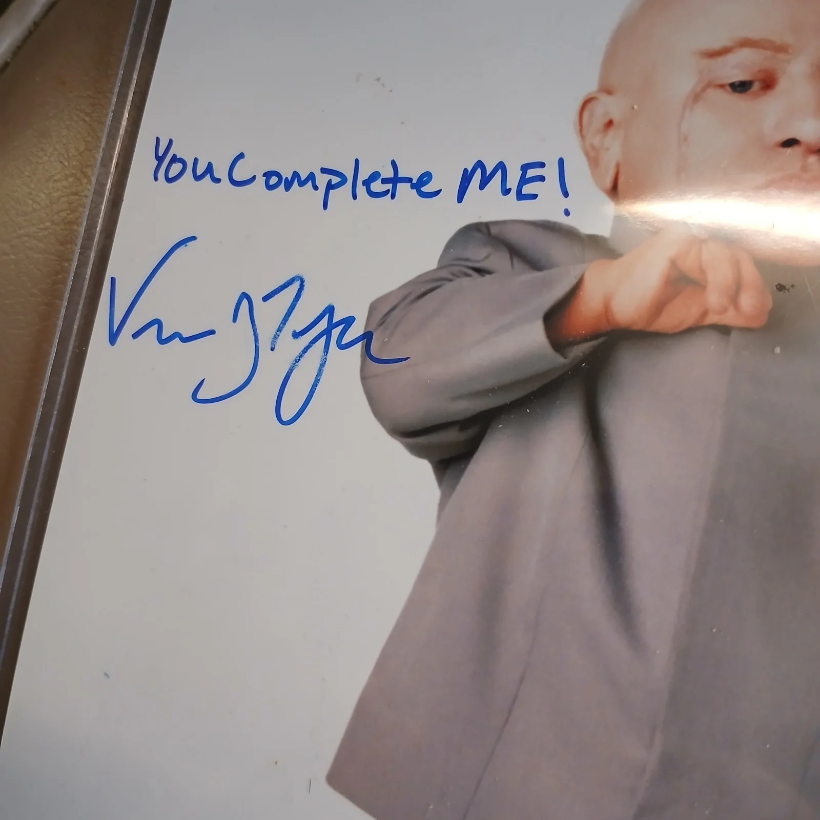 Verne Troyer autographed 8X10 photo Austin Powers, image 2