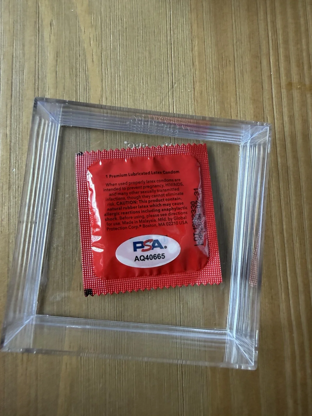 Bert Kreischer — BERT KREISCHER THE MACHINE SIGNED AUTOGRAPH FULLY LOADED CONDOM PSA COA COMEDIAN, изображение 2
