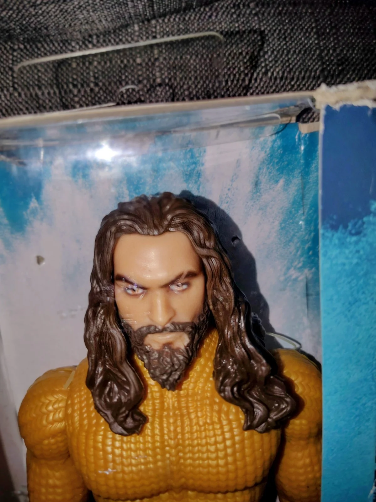 JASON MOMOA AQUAMAN 12 inch ACTION FIGURE MATTEL TRUE MOVES NIB, изображение 2
