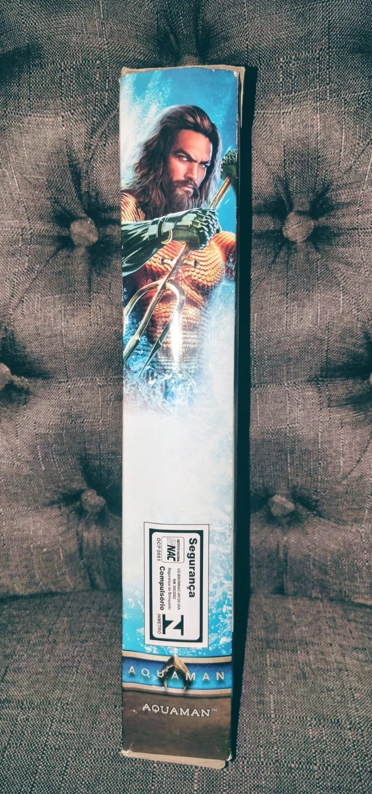 JASON MOMOA AQUAMAN 12 inch ACTION FIGURE MATTEL TRUE MOVES NIB, изображение 4