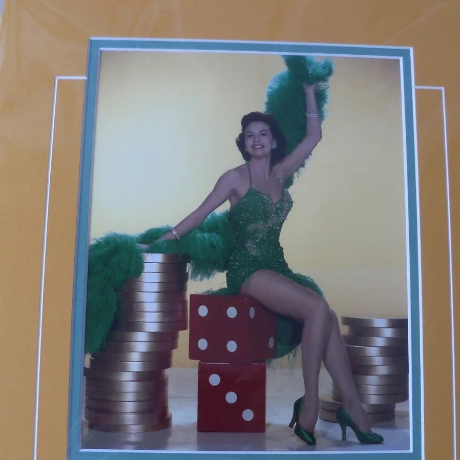 Cyd Charisse — Cyd Charisse signed autographed card with color photo matted COA, image 3