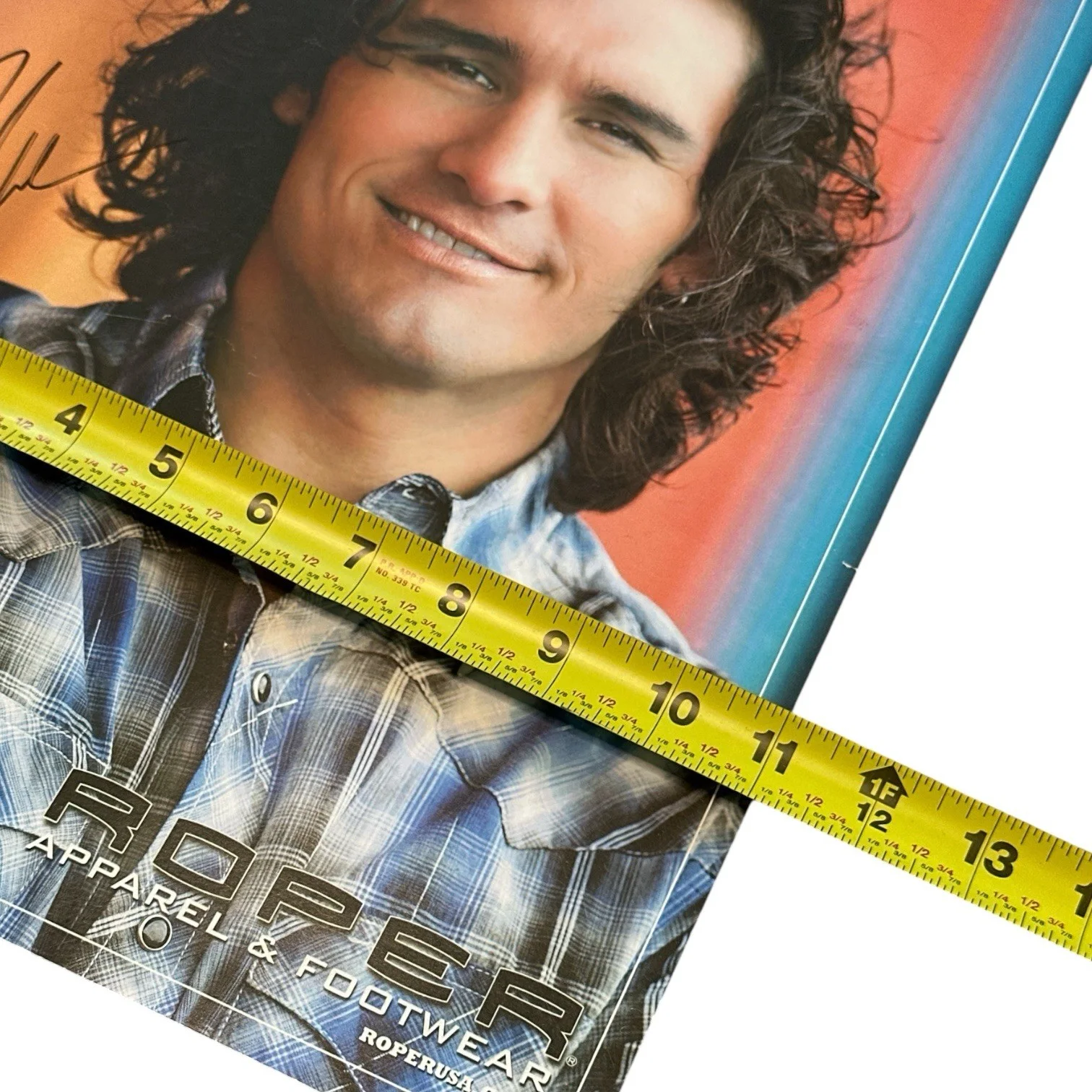 Joe Nichols Signed Autograph 11x14” Roper Boots Advertisement Poster!, image 5