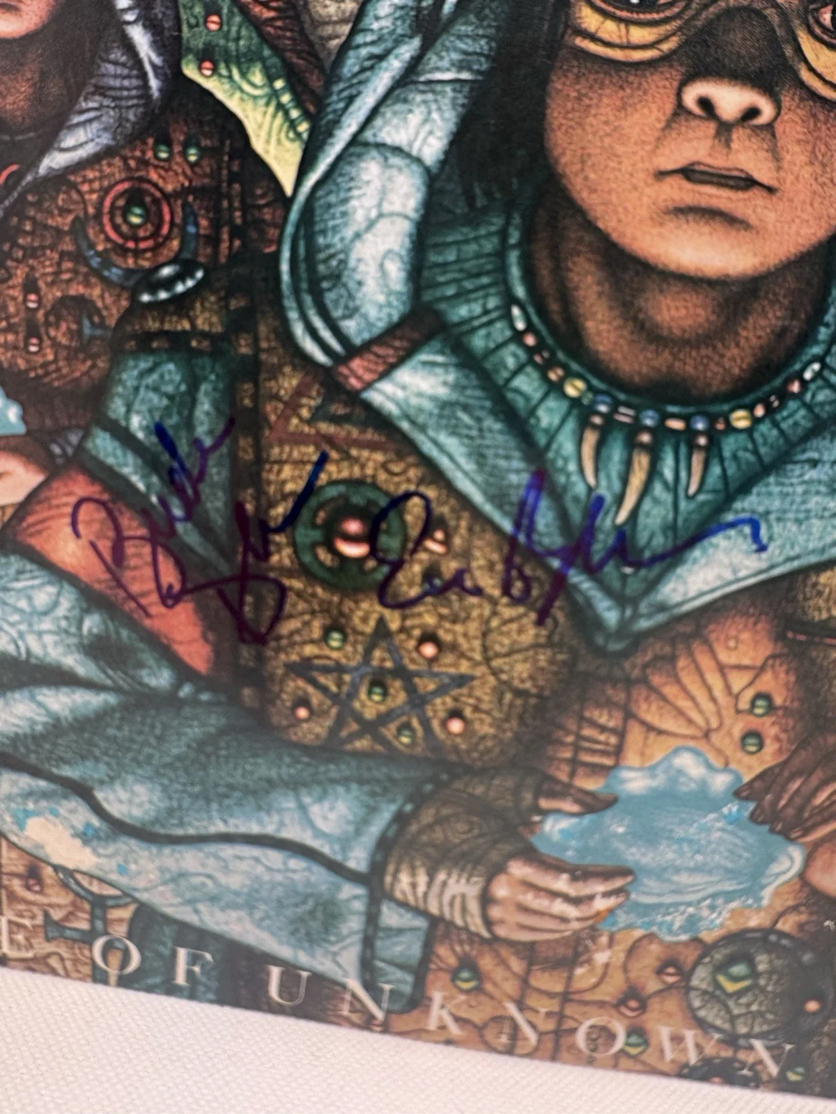 Blue Oyster Cult Signed Vinyl Fire Of Unknown Origin JSA Buck Dharma Eric Bloom, изображение 2