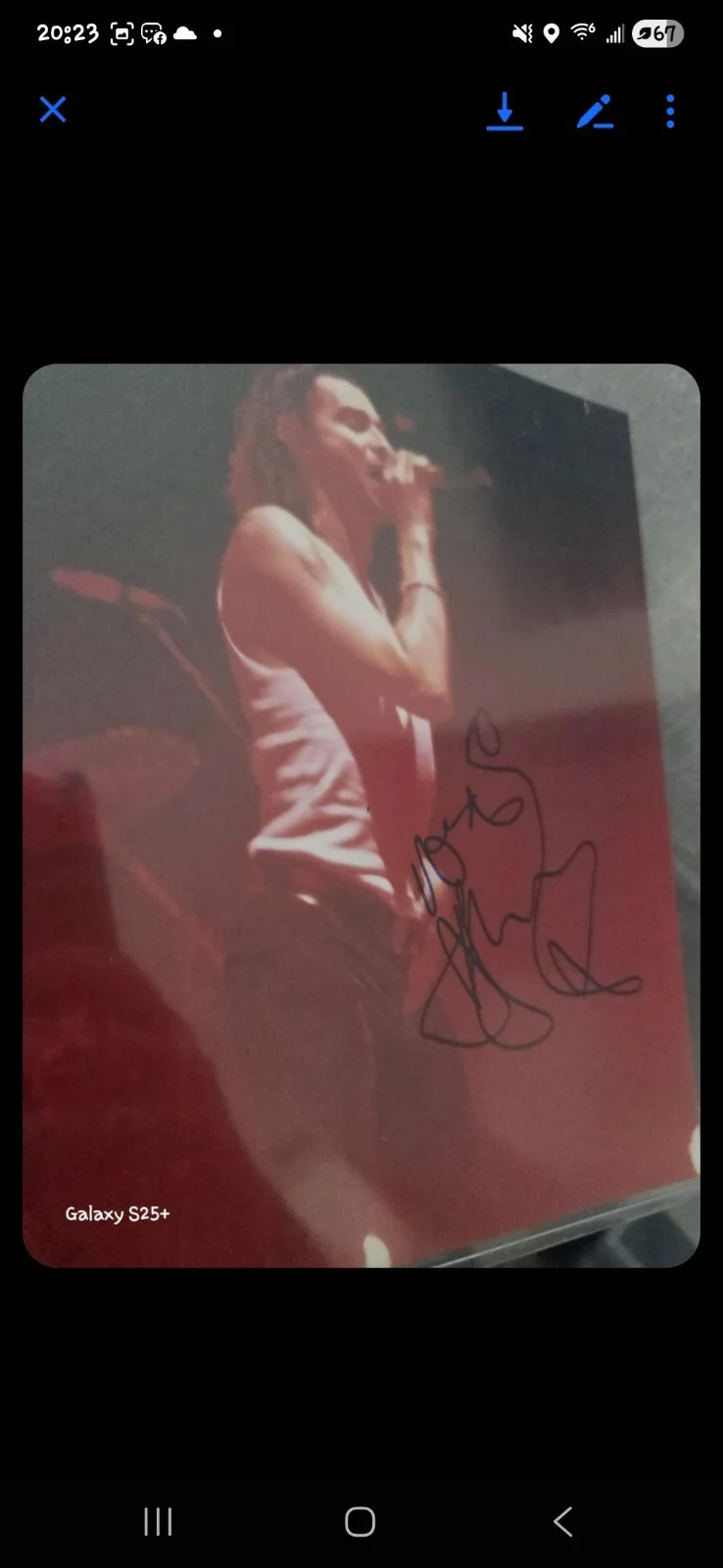 Depeche Mode Dave Gahan Autographed 8x10 PHOTO 100% GUARANTEED AUTHENTIC RACC, изображение 3