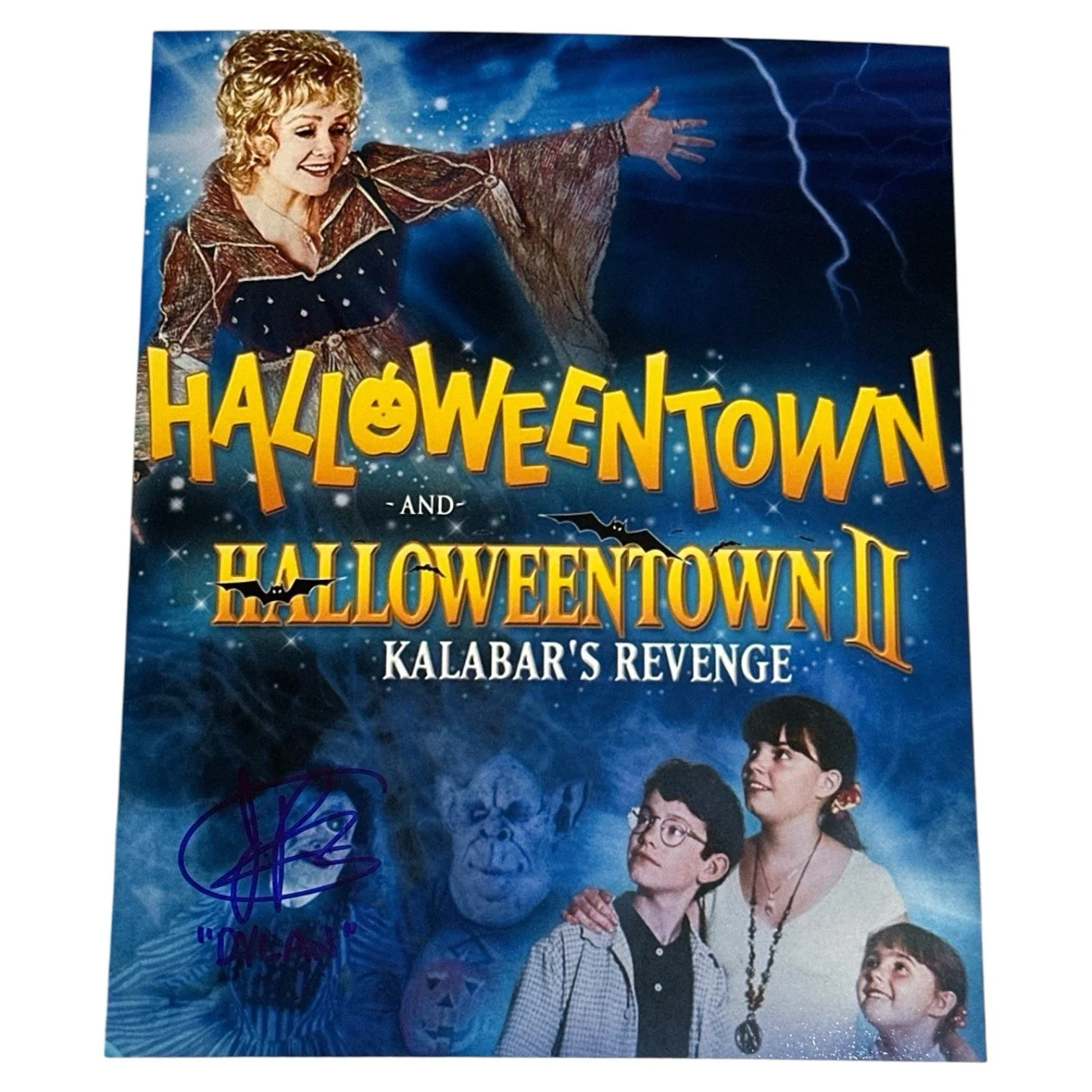 Joey Zimmerman — Joey Zimmerman Signed Autograph 8x10 Photo! Mini Halloweentown Poster w/ PROOF