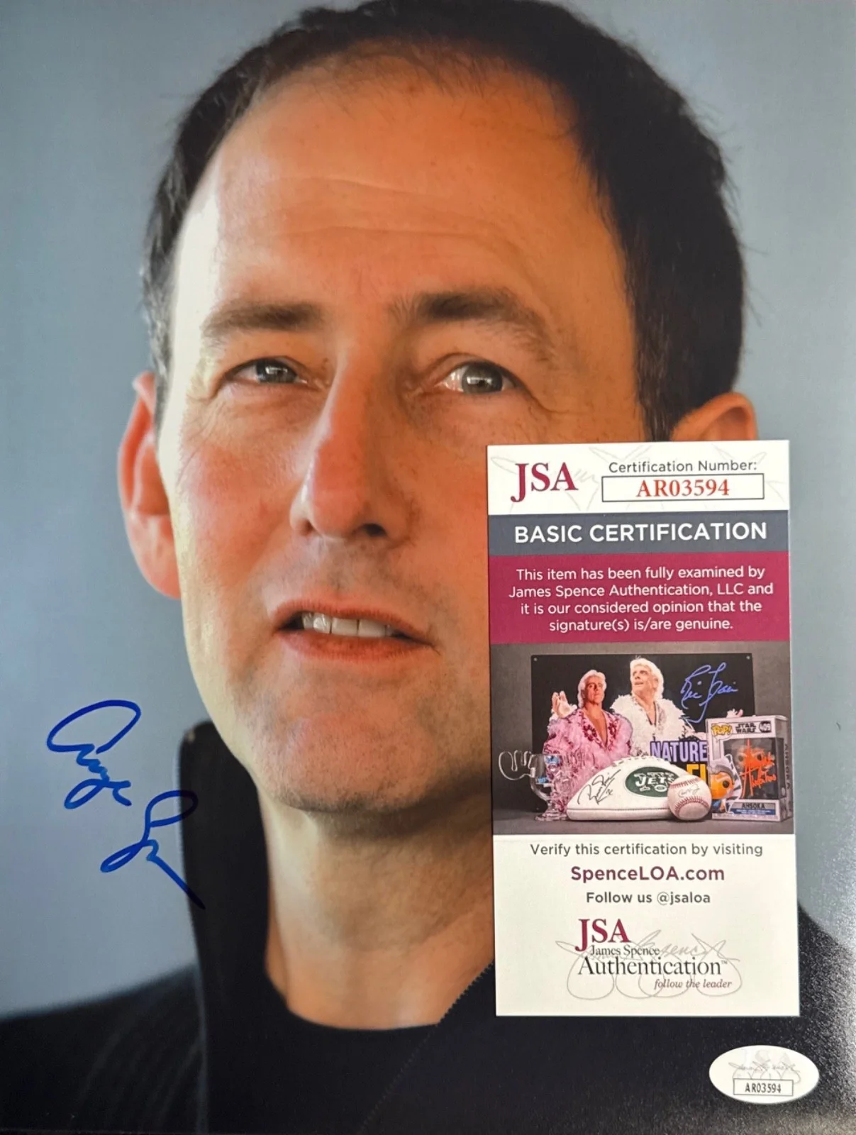 Arye Gross — Arye Gross Signed 8x10 Photo Castle JSA AR03594, image 2