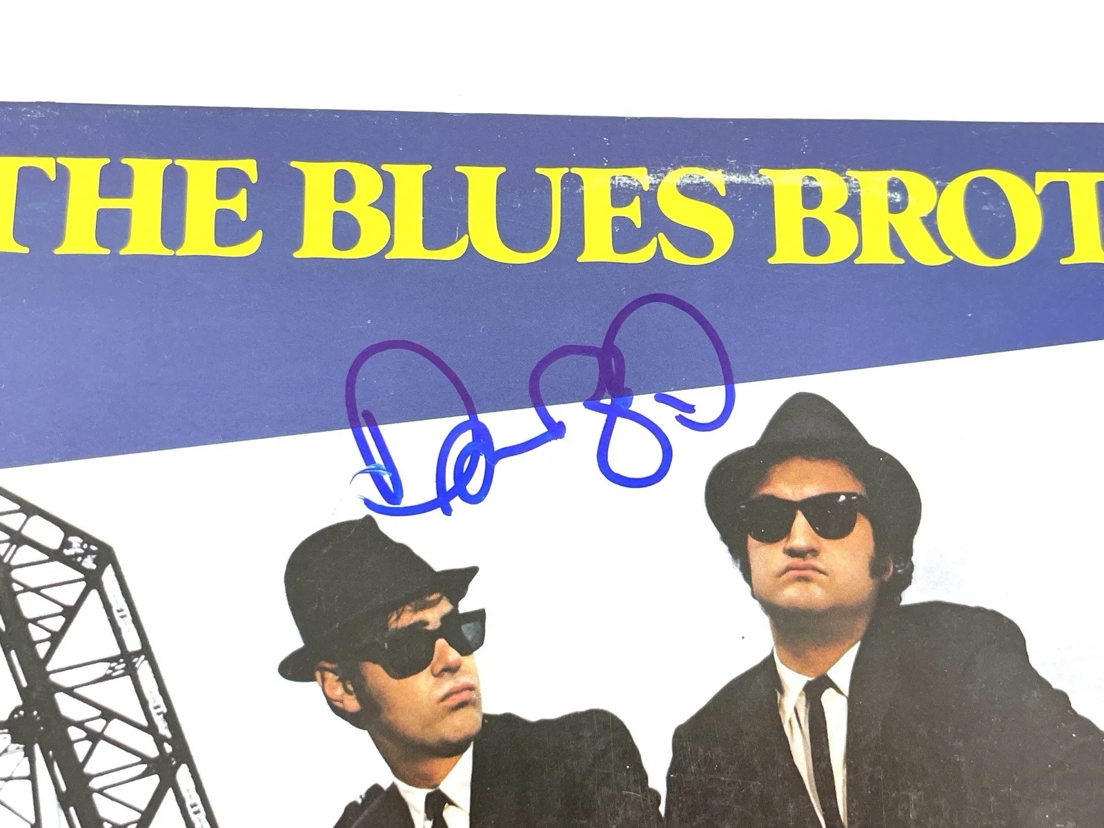Dan Aykroyd — Blues Brothers Signed Autographed Vinyl Album Movie Soundtrack Dan Aykroyd 🚔, изображение 2