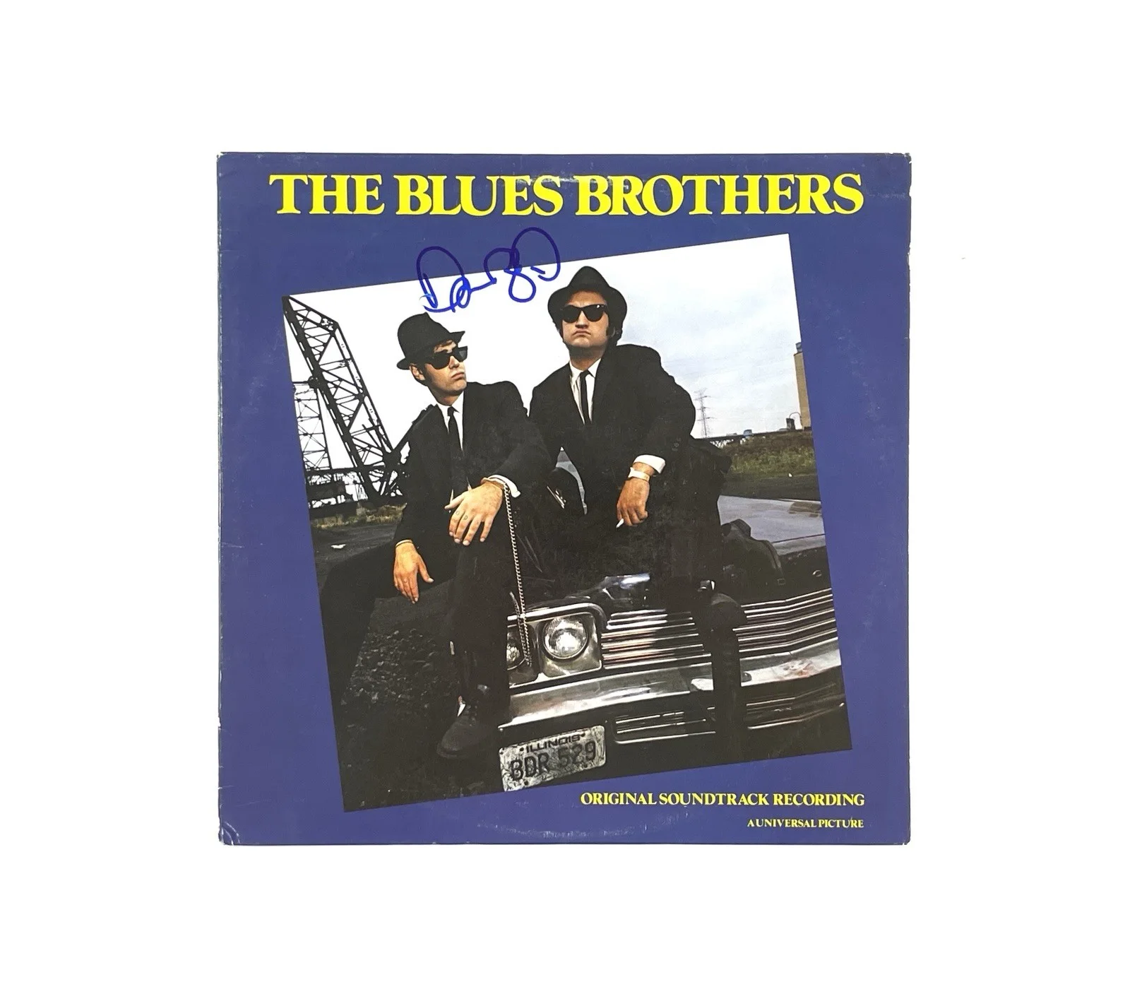 Dan Aykroyd — Blues Brothers Signed Autographed Vinyl Album Movie Soundtrack Dan Aykroyd 🚔, изображение 3