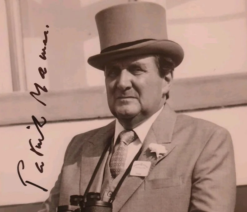 PATRICK MCNEE ORIGINAL AUTOGRAPH WITH COA. VIEW 2 A KILL J BOND RIP 🙏, image 2
