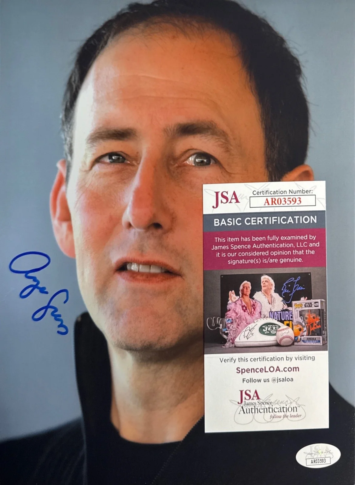 Arye Gross — Arye Gross Signed 8x10 Photo Castle JSA AR03593, image 2