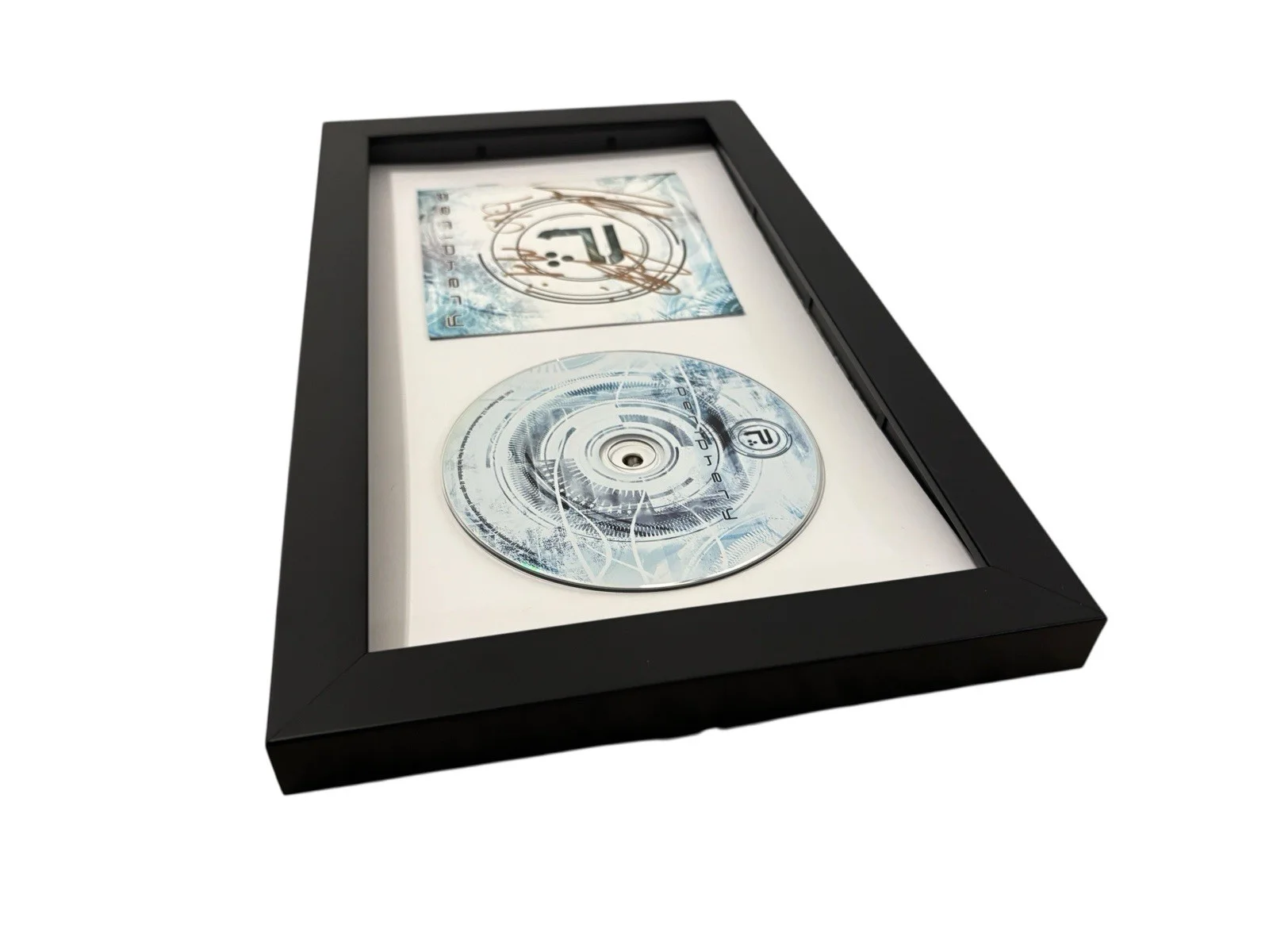 PERIPHERY SIGNED AUTOGRAPH SELF TITLED DEBUT FRAMED MATTED CD SPENCER +3 JSA COA, image 5