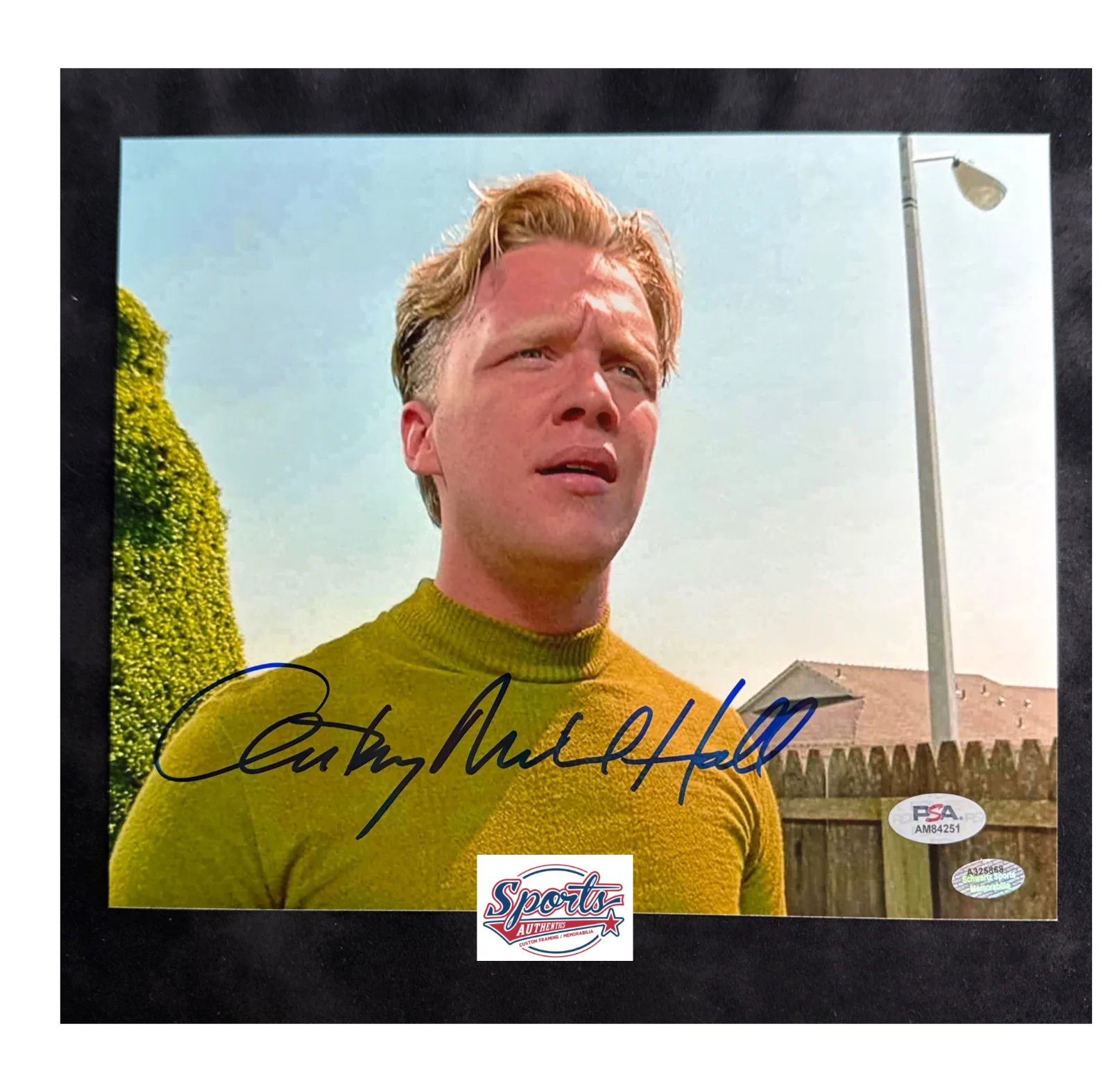 Michael Hall — Michael Hall Signed 8x10 Photo Edward Scissorhands PSA AM84251