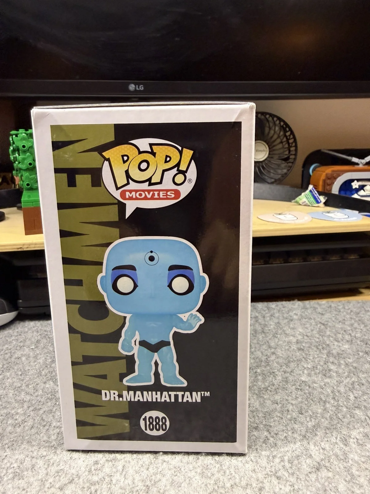 Billy Crudup Signed Dr Manhattan Funko 1888 Watchmen RARE !!!, изображение 2