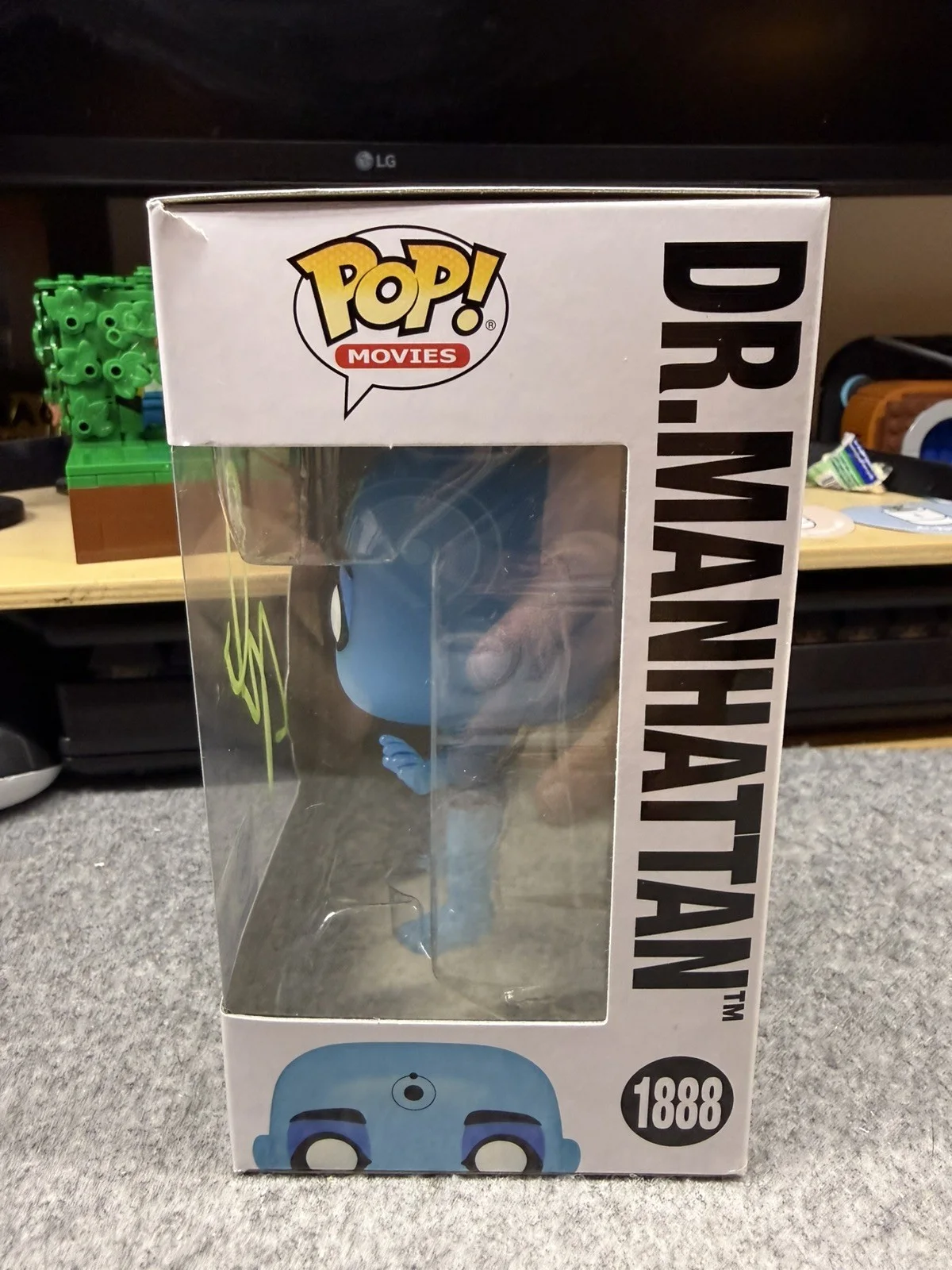 Billy Crudup Signed Dr Manhattan Funko 1888 Watchmen RARE !!!, изображение 3