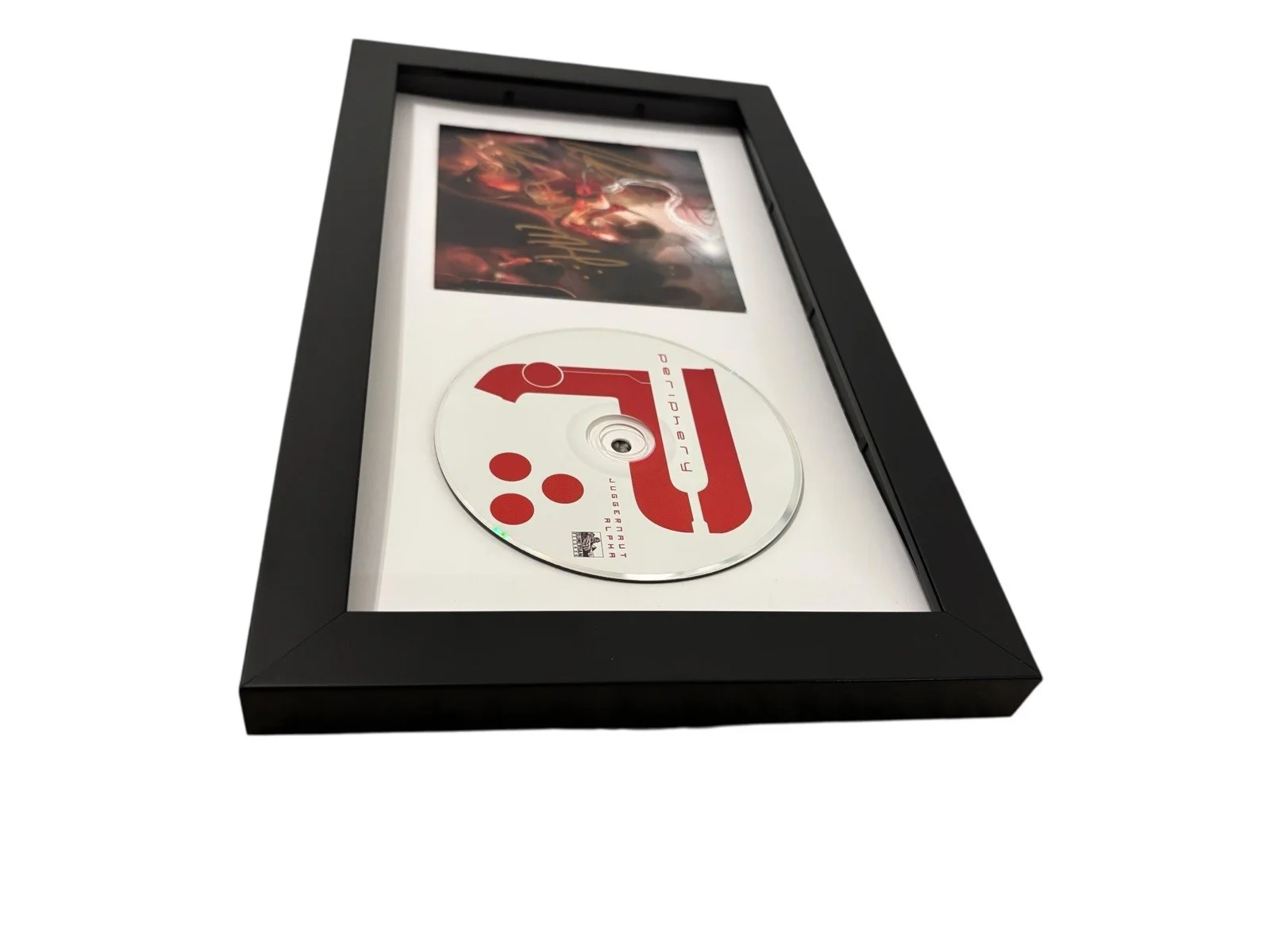 PERIPHERY SIGNED AUTOGRAPH x4 JUGGERNAUT ALPHA FRAMED CD SPENCER +3 JSA CERT COA, image 5