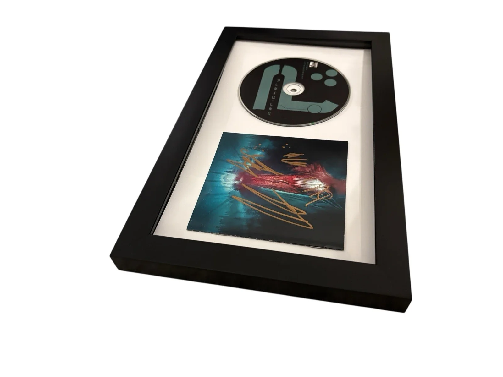 PERIPHERY SIGNED AUTOGRAPH x4 JUGGERNAUT: OMEGA FRAMED CD SPENCER +3 JSA COA, image 4