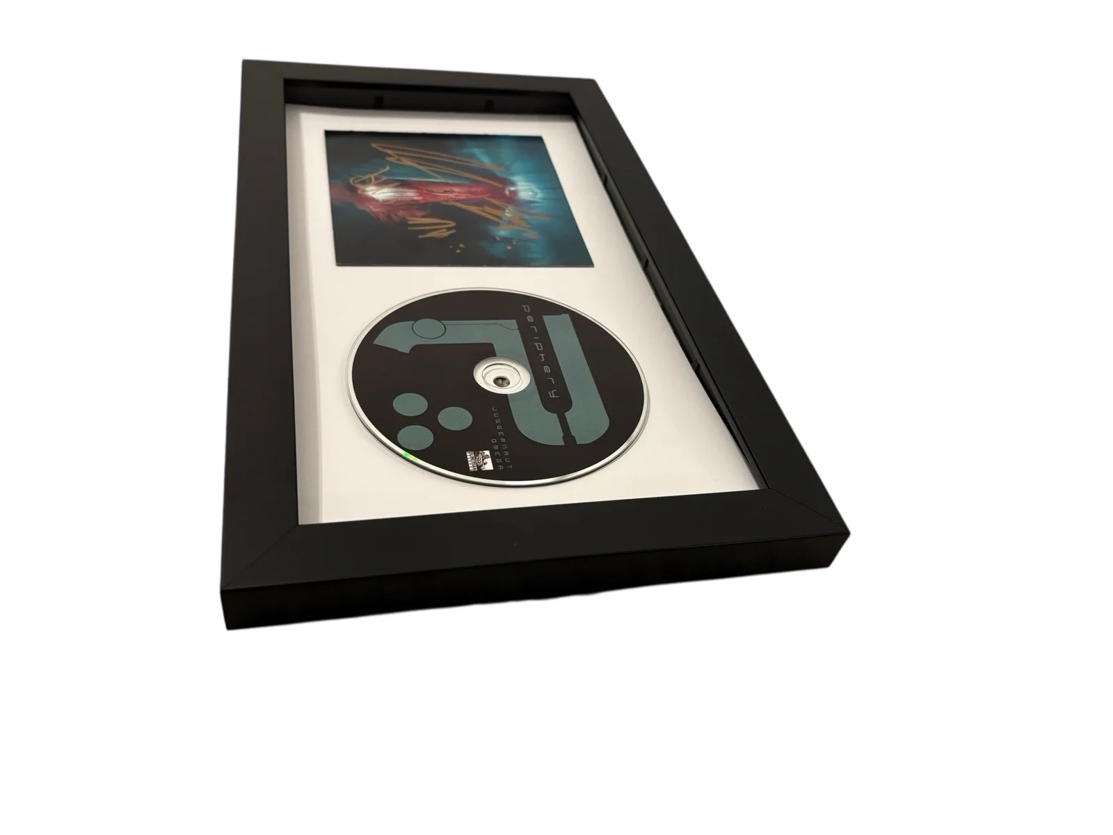 PERIPHERY SIGNED AUTOGRAPH x4 JUGGERNAUT: OMEGA FRAMED CD SPENCER +3 JSA COA, image 5