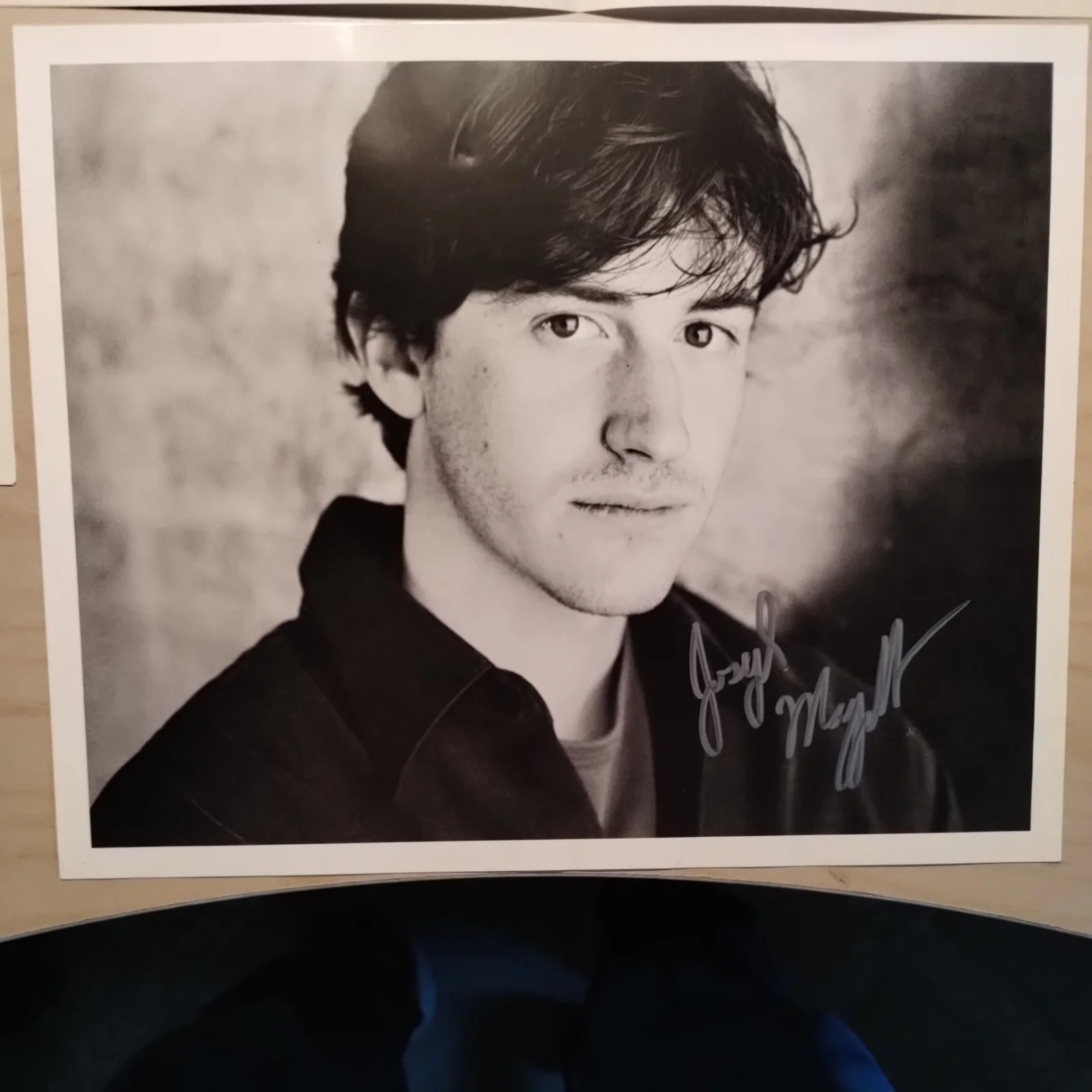Joseph Mazzello — Joseph Mazzello autographed signed 8x10 photo Jurassic Park COA 2007 Fan Club