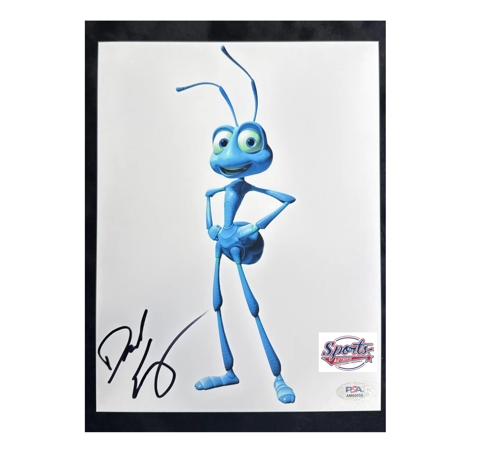 Dave Foley — Dave Foley Signed 8x10 Photo A Bugs Life 'Filk' PSA AM60659