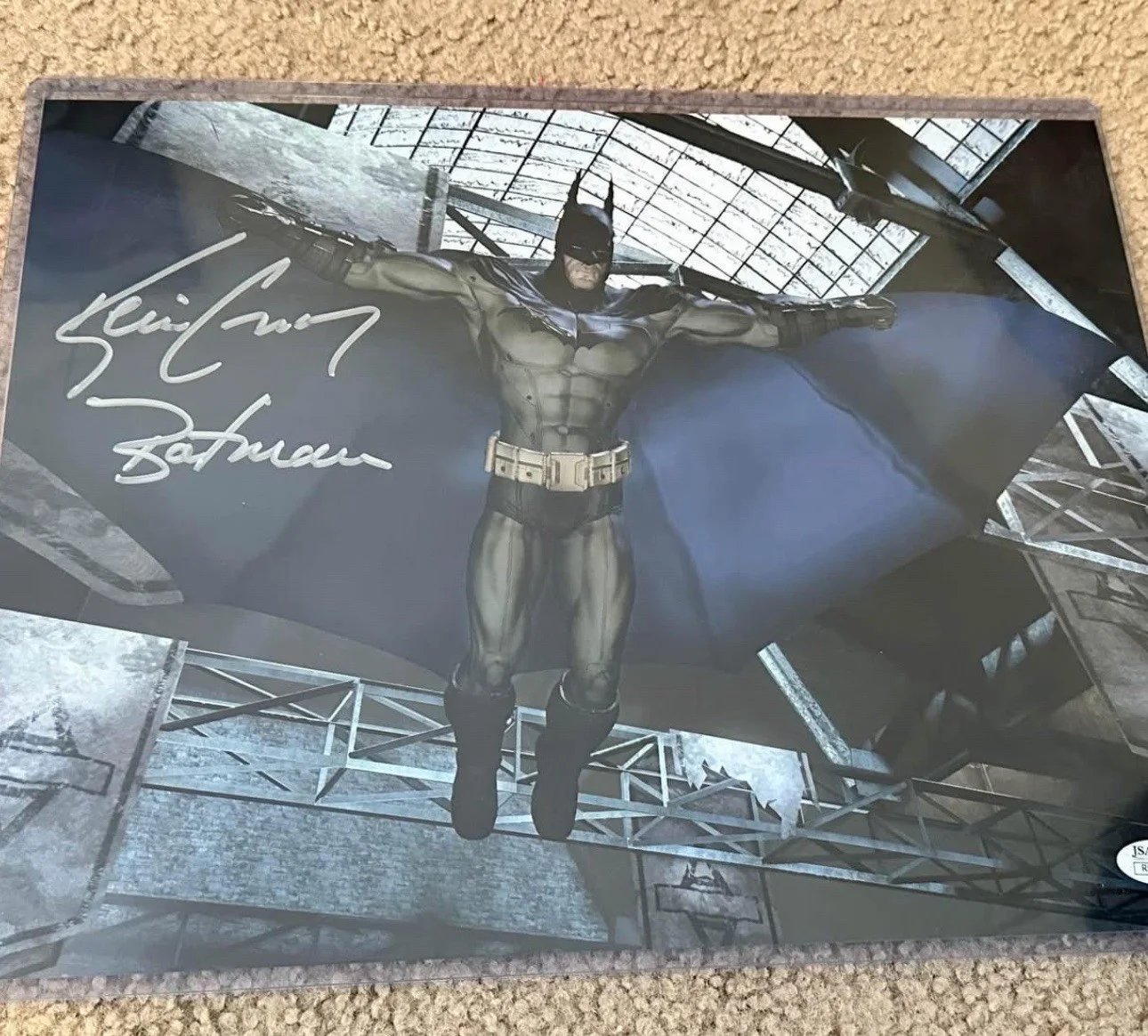 kevin conroy — Kevin Conroy Signed And Inscribed Batman 11x14 Batman Animated Series Arkham