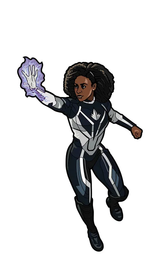 FiGPiN Captain Monica Rambreau (1443) The Marvels 3-Inch Enamel Pin, изображение 4