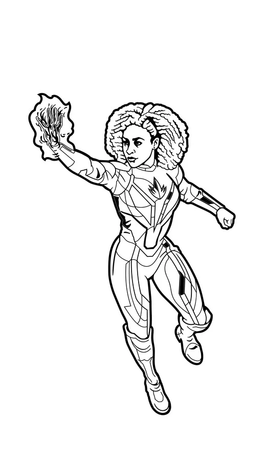 FiGPiN Captain Monica Rambreau (1443) The Marvels 3-Inch Enamel Pin, изображение 5