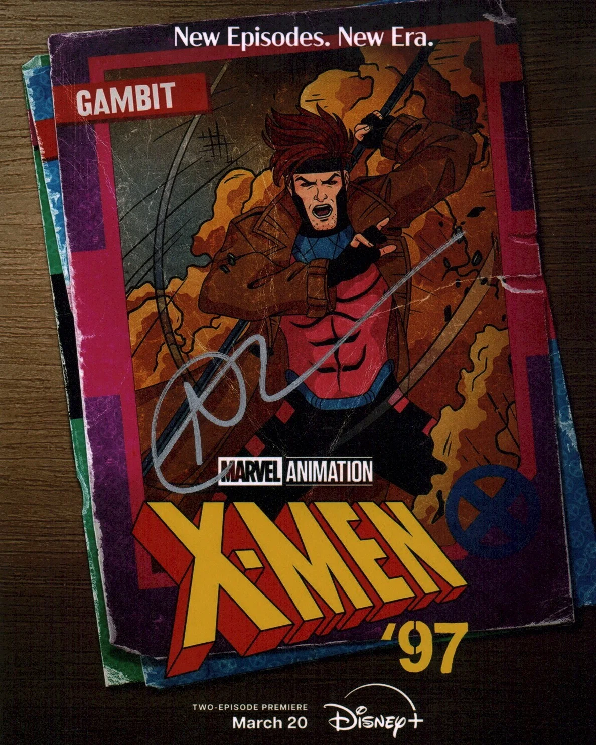 A.J. LoCascio — A.J. LoCascio X-Men '97 8x10 Signed Photo JSA Certified Autograph