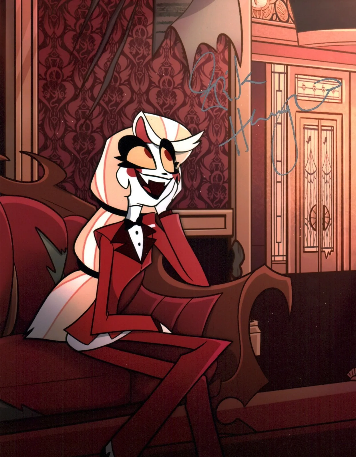 Erika Henningsen — Erika Henningsen Hazbin Hotel 11x14 Photo Signed JSA Certified Autograph