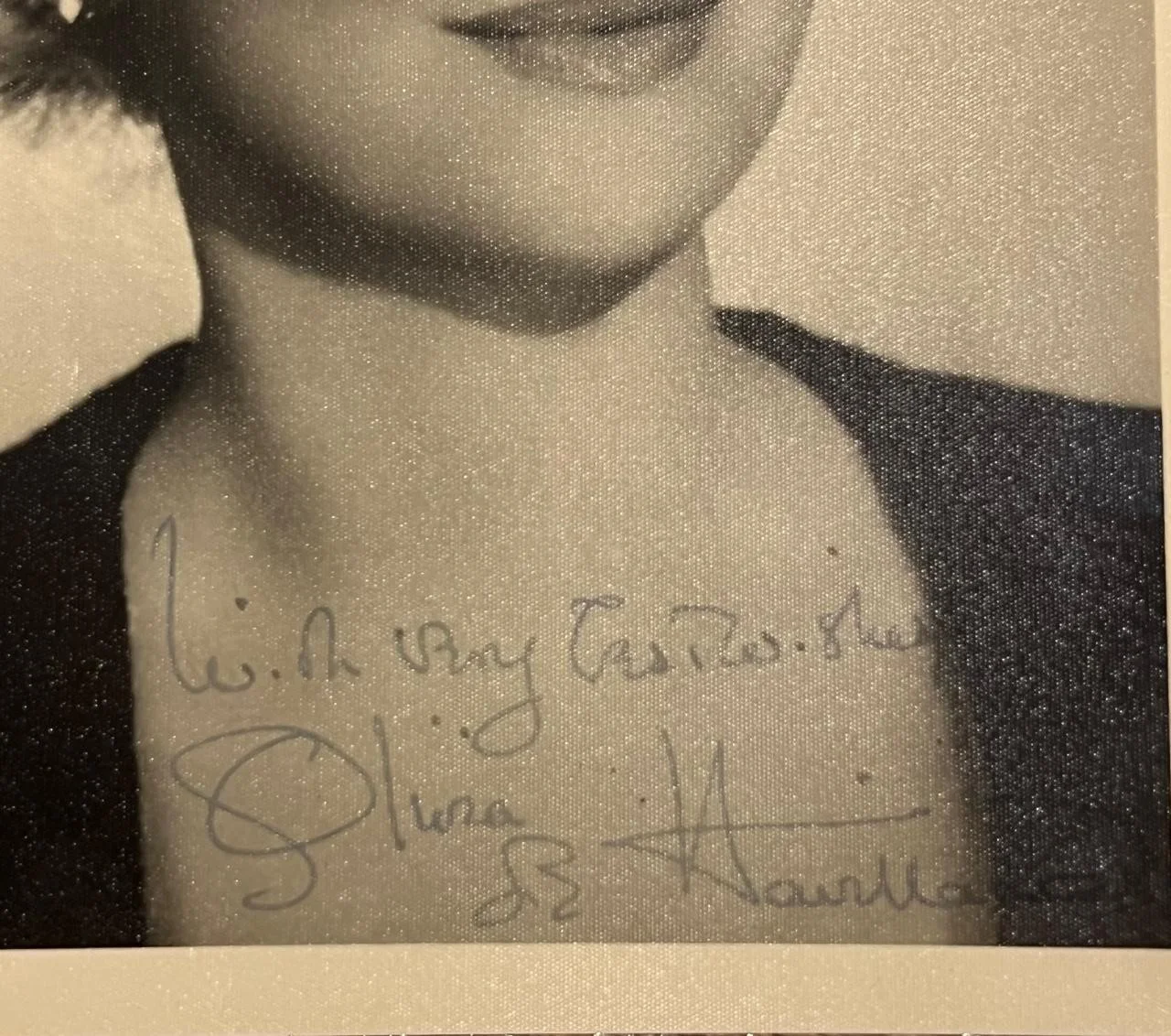 Olivia de Havilland — OLIVIA DE HAVILLAND HAND SIGNED AUTOGRAPHED PHOTO SIGNATURE, изображение 2