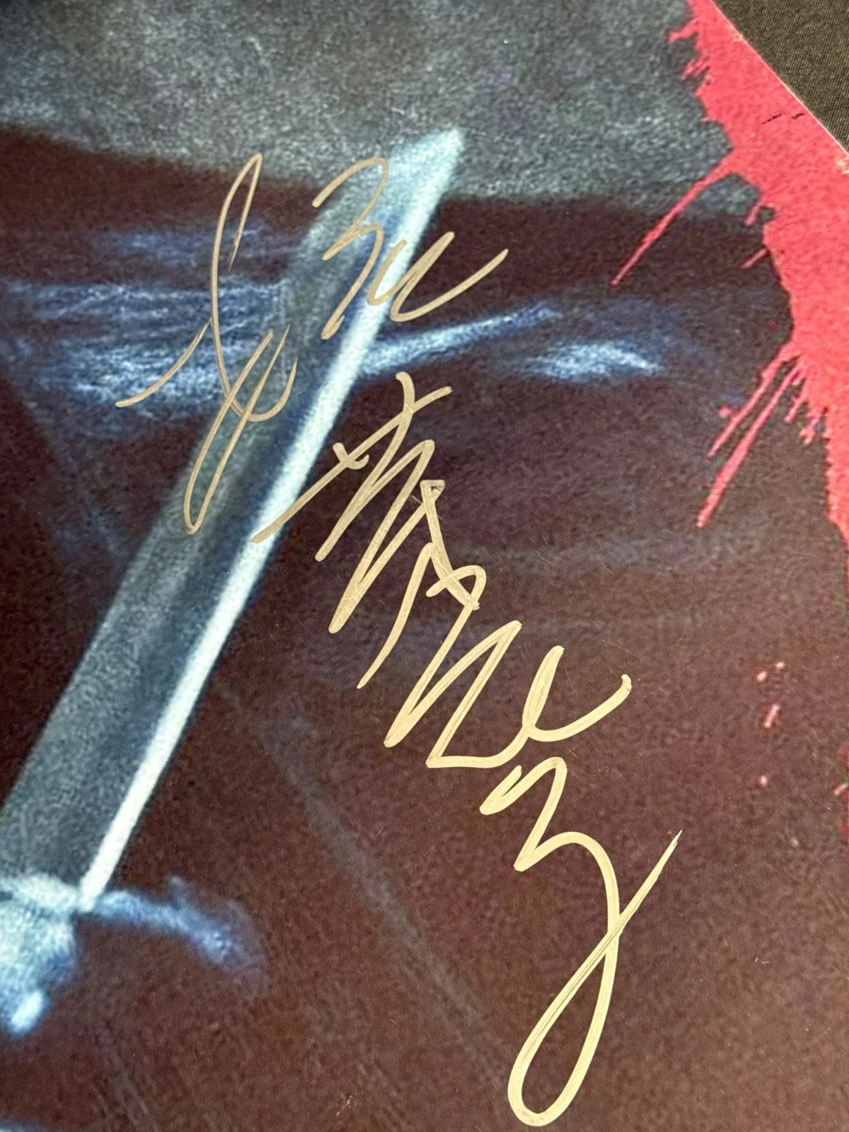 Meiko Kaji — Mieko Kaji Signed 24x36 Female Prisoner #701 Scorpion Movie Poster Very RARE!!, изображение 3
