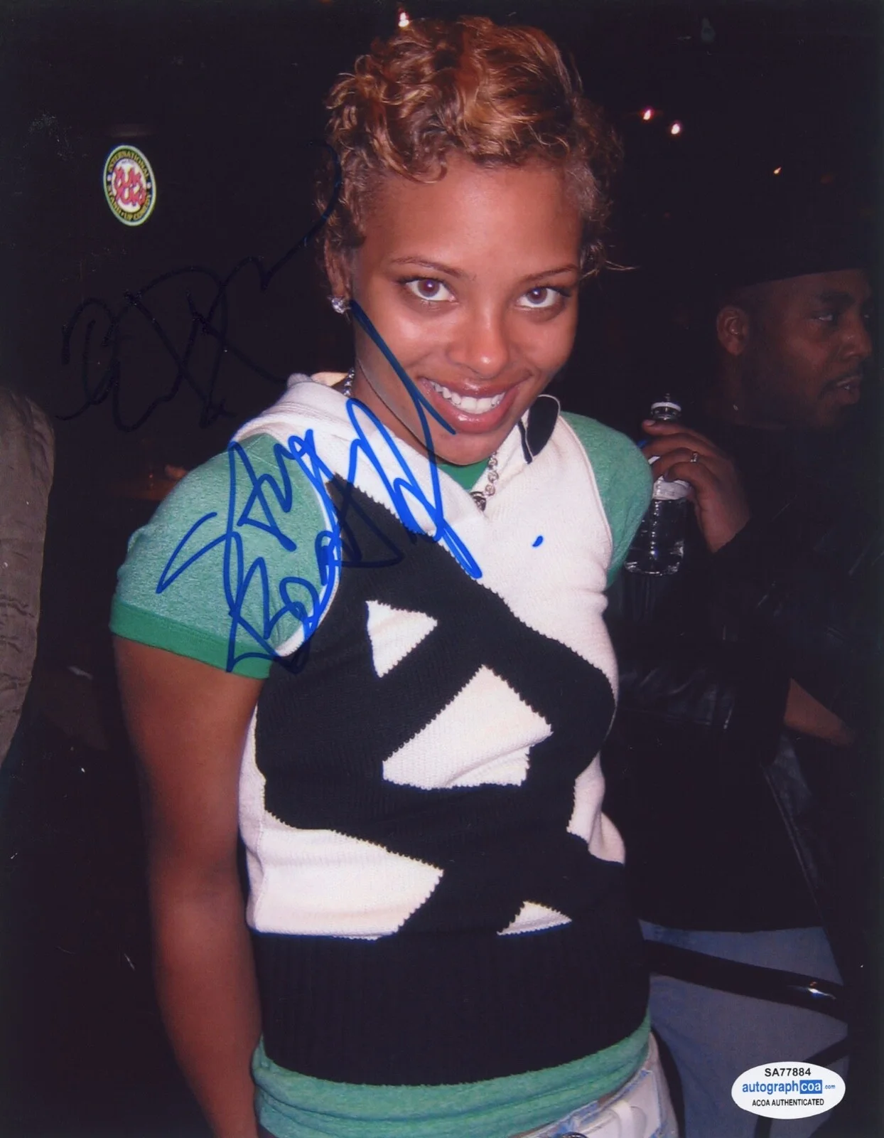 EVA MARCILLE — Eva Marcille Pigford signed 8x10 Photo "AMERICA'S NEXT TOP MODEL" Sexy ACOA COA, изображение 3