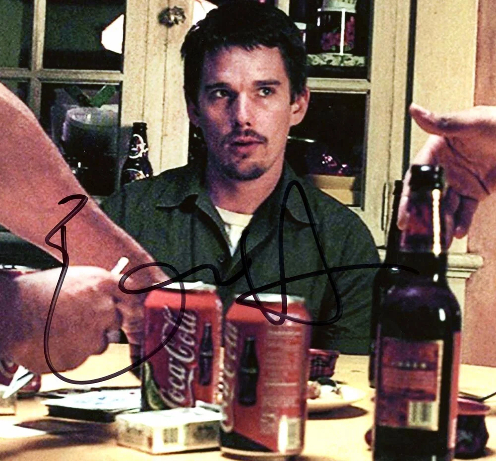 ETHAN HAWKE — Ethan Hawke signed "TRAINING DAY" 8x10 Photo PROOF b BLACK PHONE Jake ACOA COA, image 4