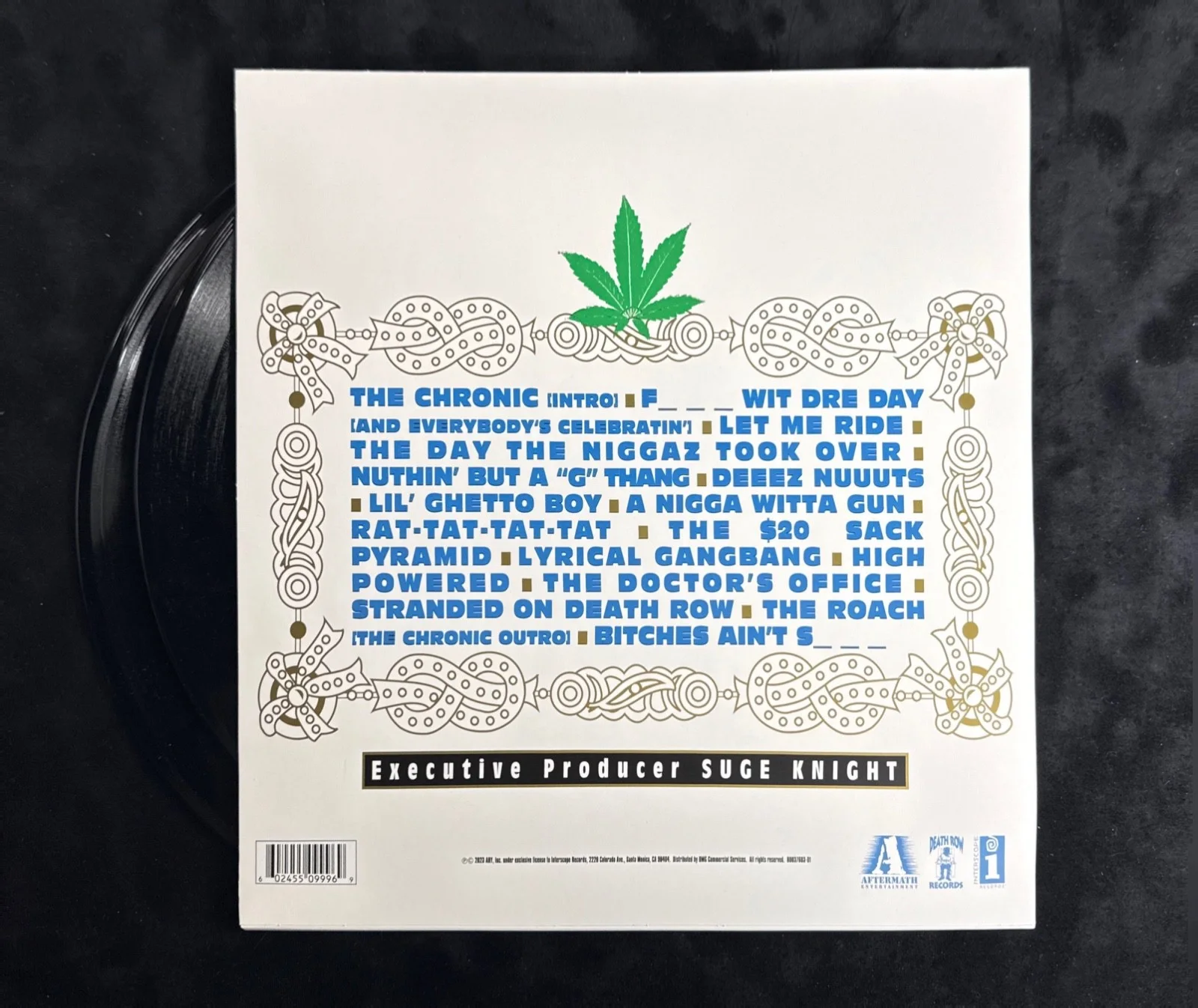 Dr.Dre Signed The Chronic Vinyl Album PSA AQ16073, image 3