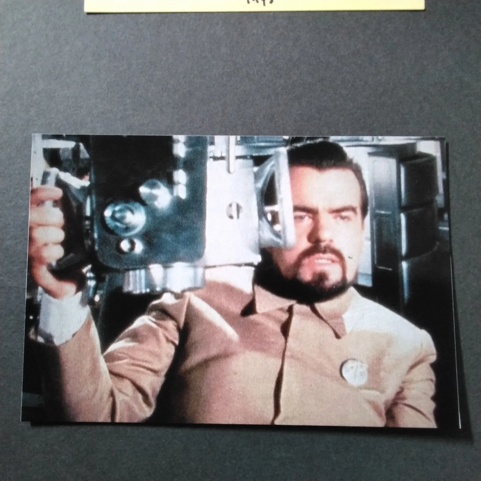 Michael Lonsdale Signed Card Photo Movie Actor Day of Jackal Moonraker Munich, изображение 5