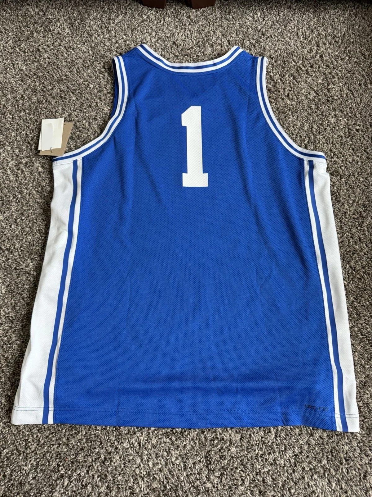 Jerry Seinfeld — Jerry Seinfeld Signed Autograph Duke University Nike Basketball Jersey PSA COA, изображение 5