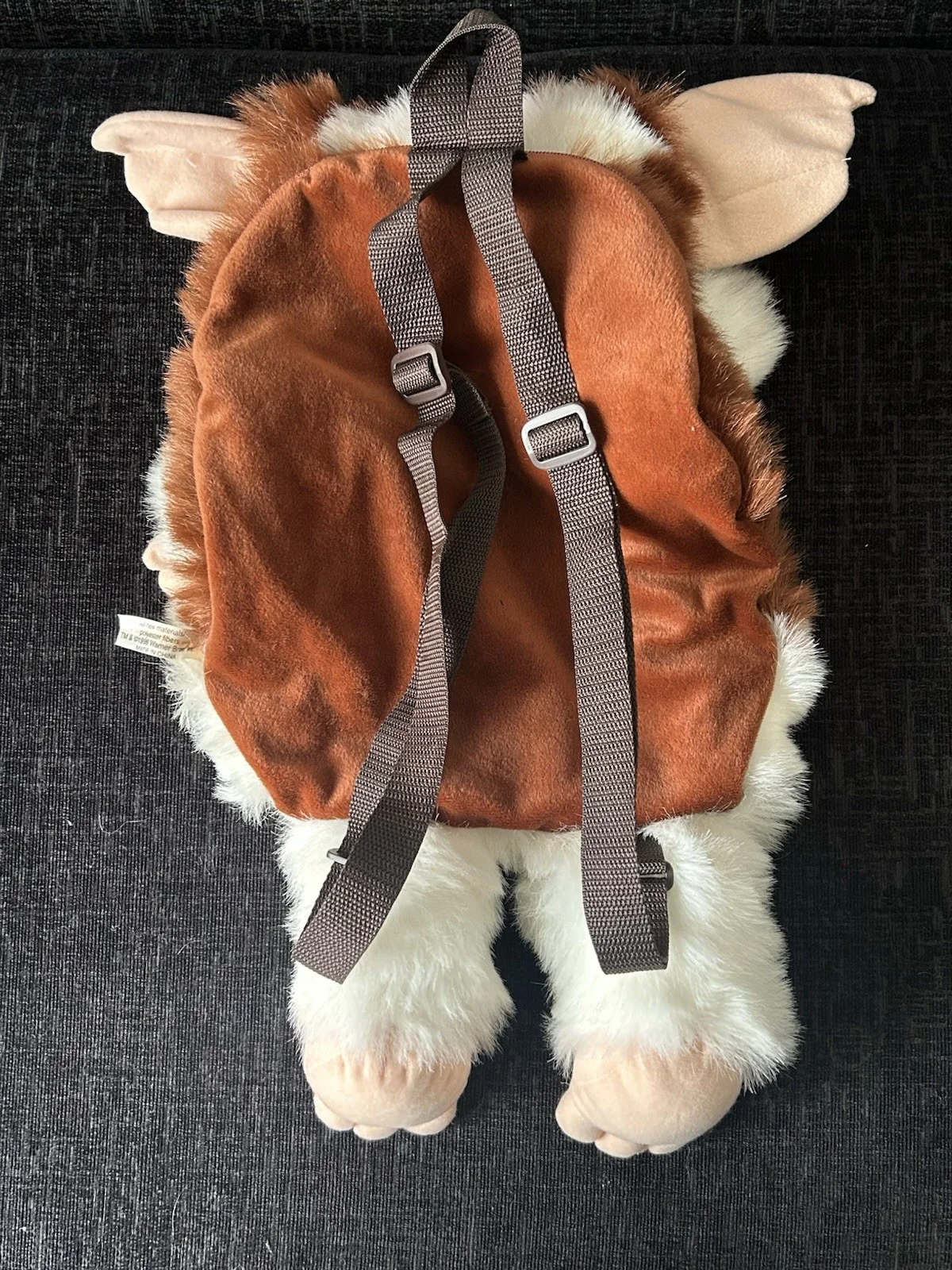 GIZMO Gremlins Plush Backpack 1998 Downpace 20 Inch - RARE Vintage, image 5