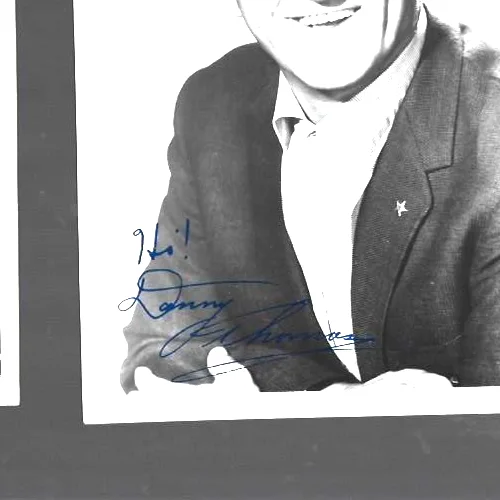 Original hand signed 5 x 7 photo of Danny Thomas, изображение 2