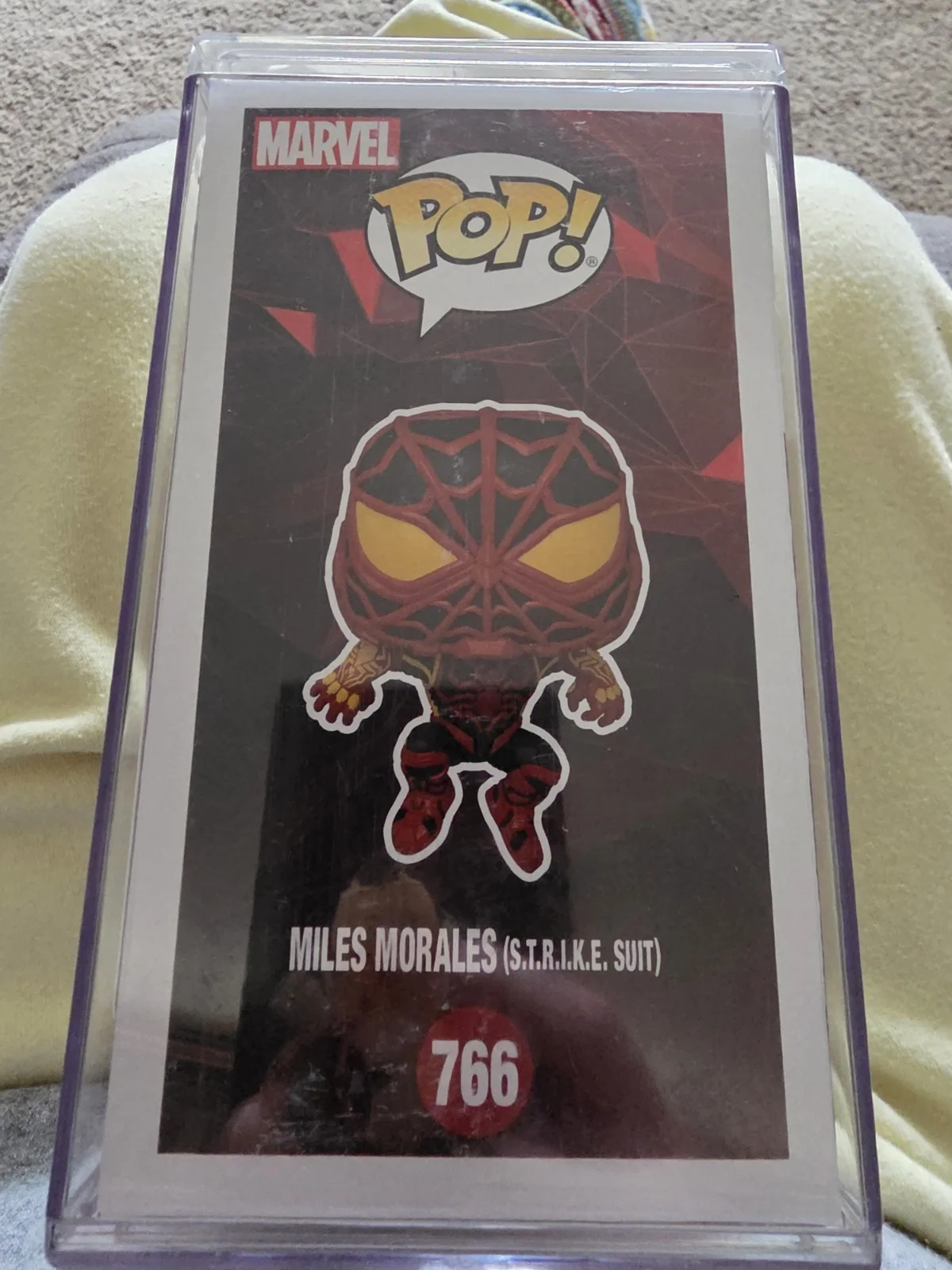 Shameik Moore signed funko pop 766 Strike suit OC coa spiderman, изображение 4